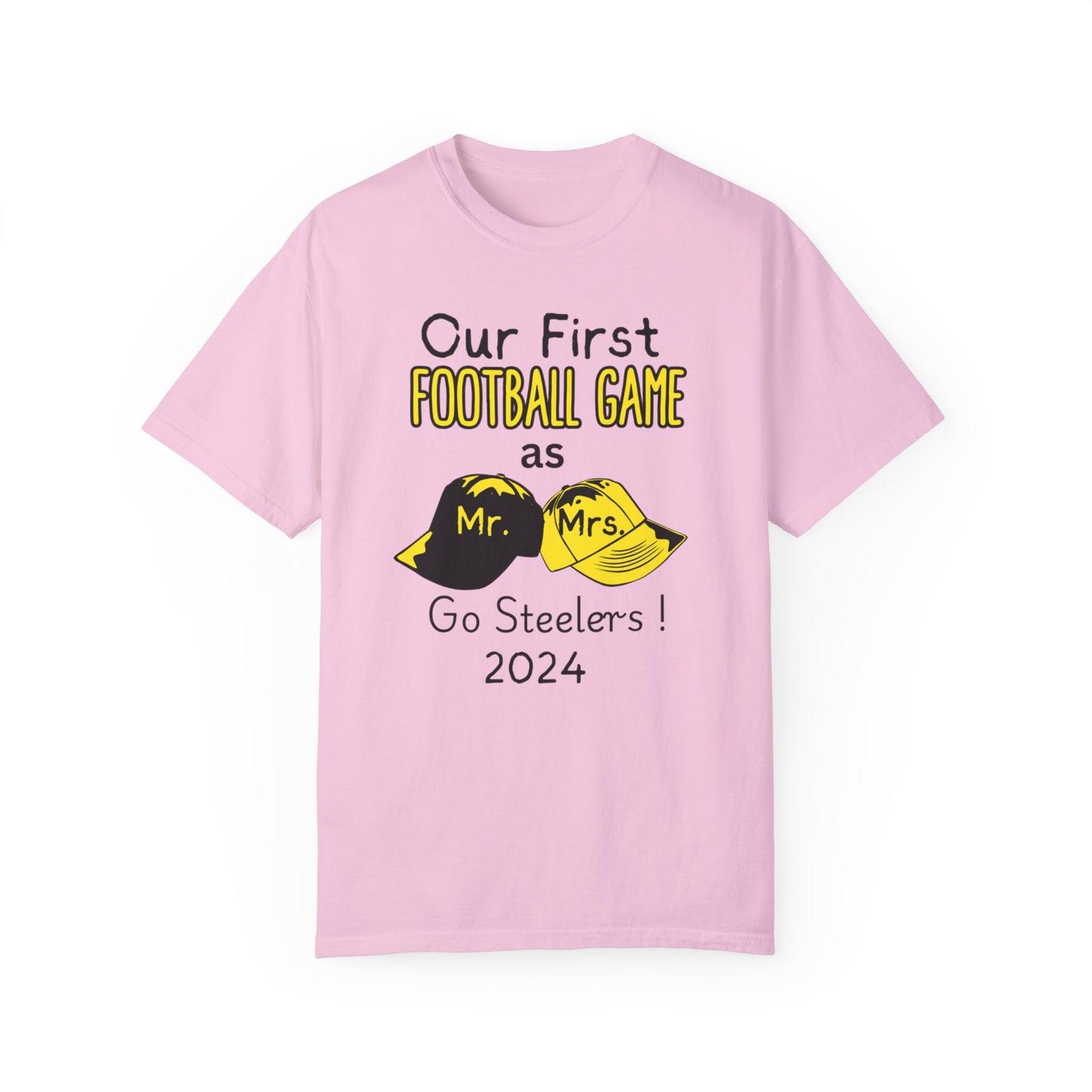 Our First Football Game, Steeler T- Shirt
