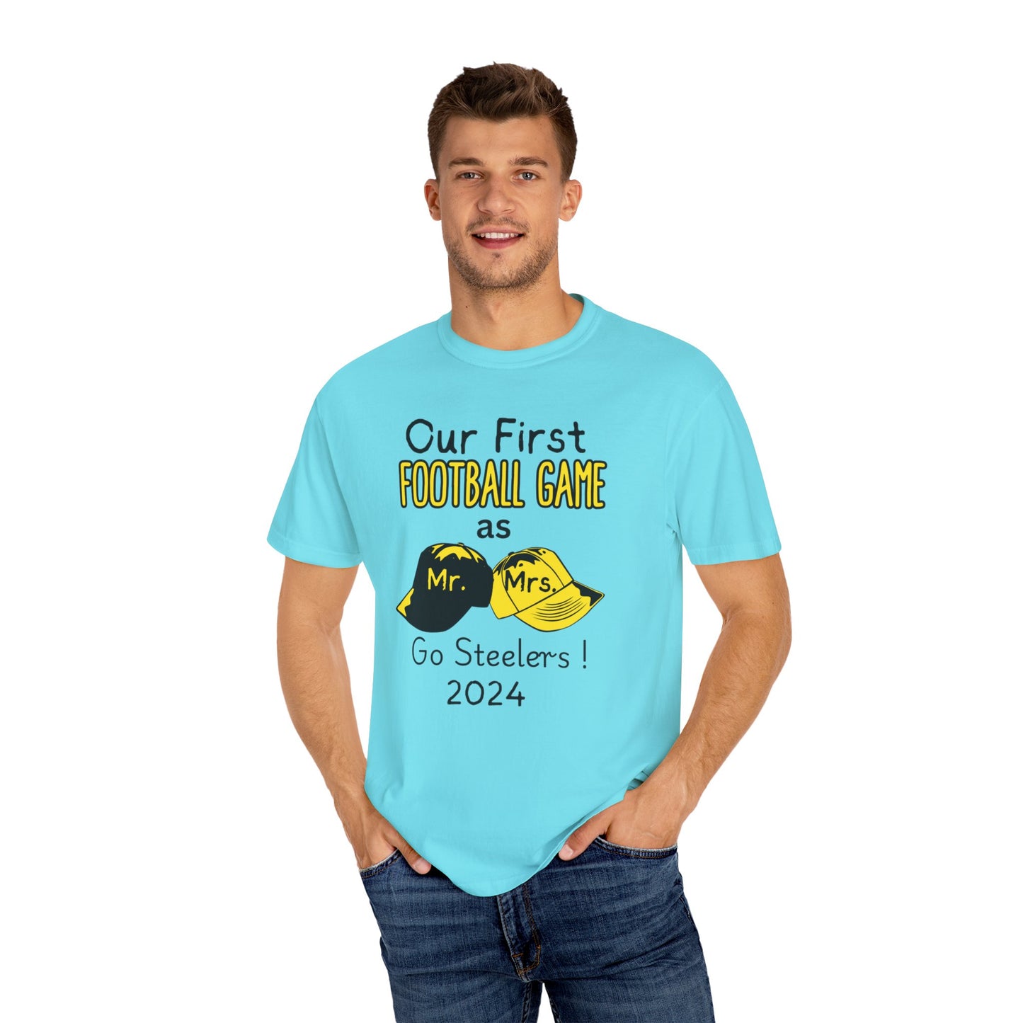 Our First Football Game, Steeler T- Shirt