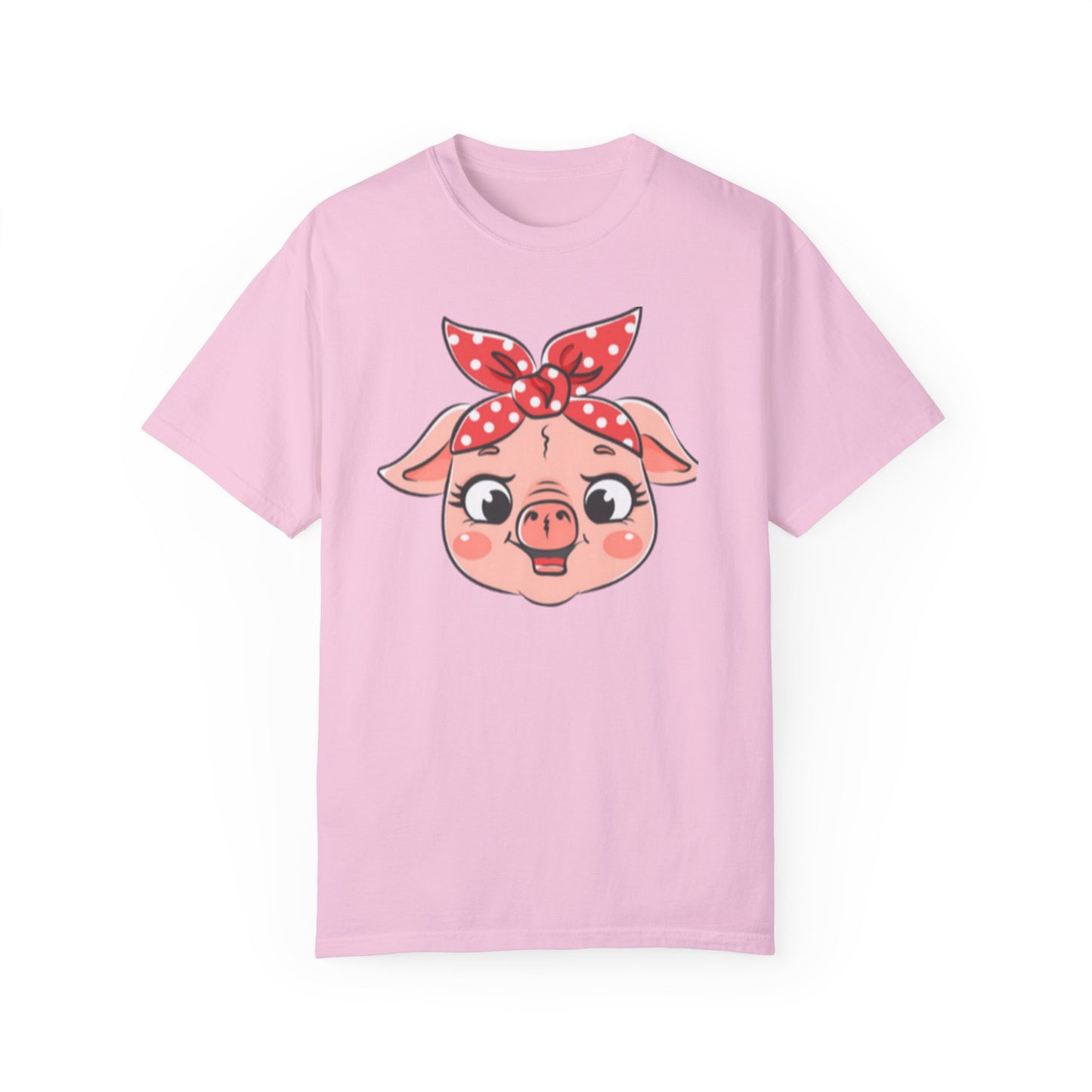 Cute Momma Pig, Unisex Garment-Dyed T-shirt