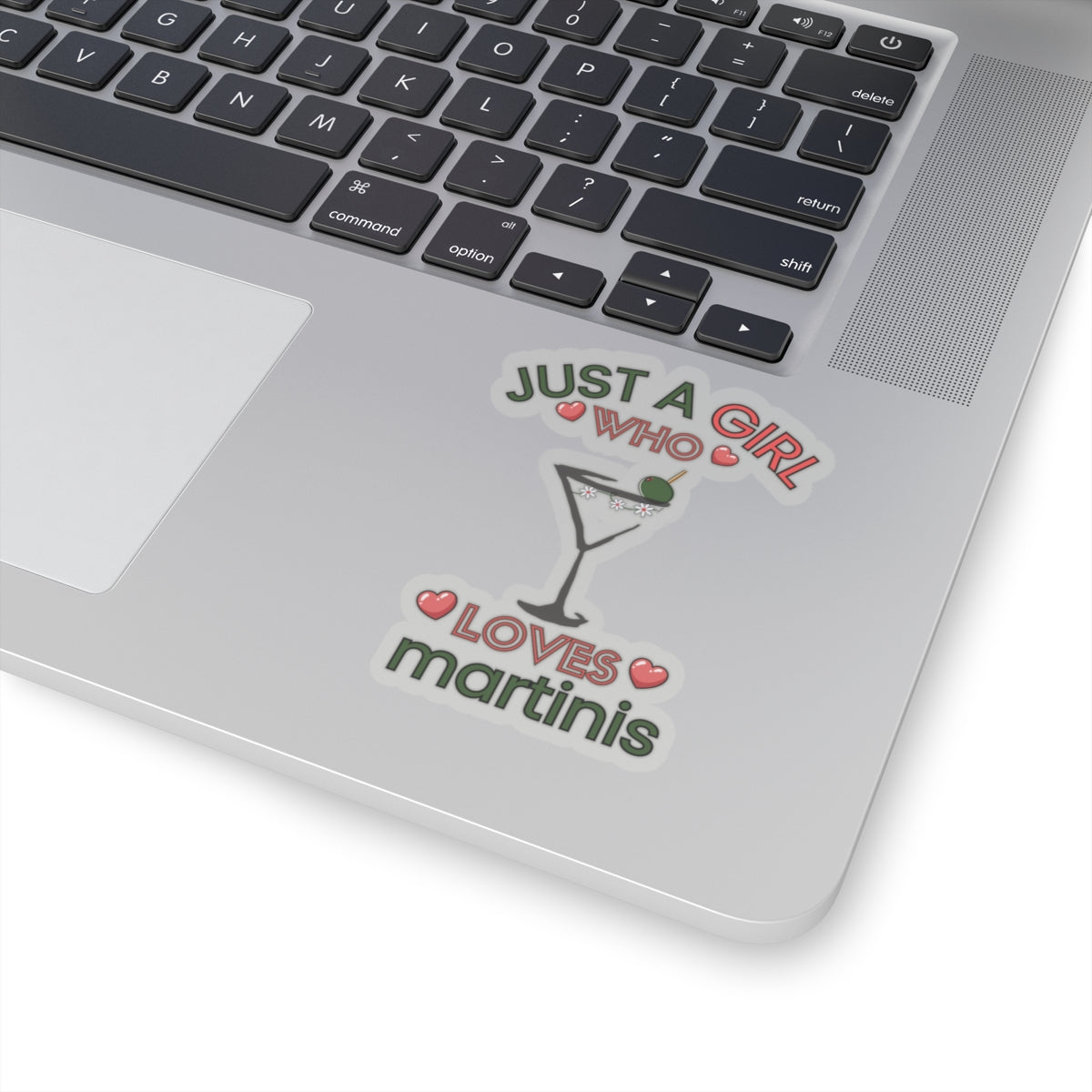 Copy of Just a Girl who love Martinis, Kiss-Cut Stickers