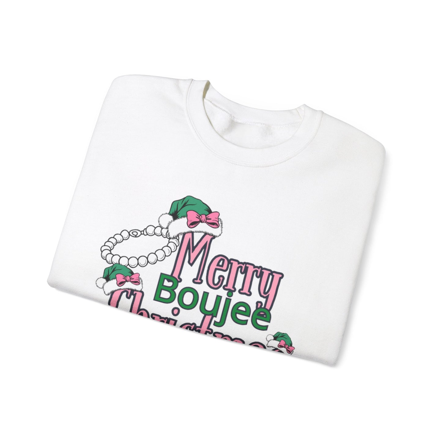 Merry Boujee Christmas Sweatshirt