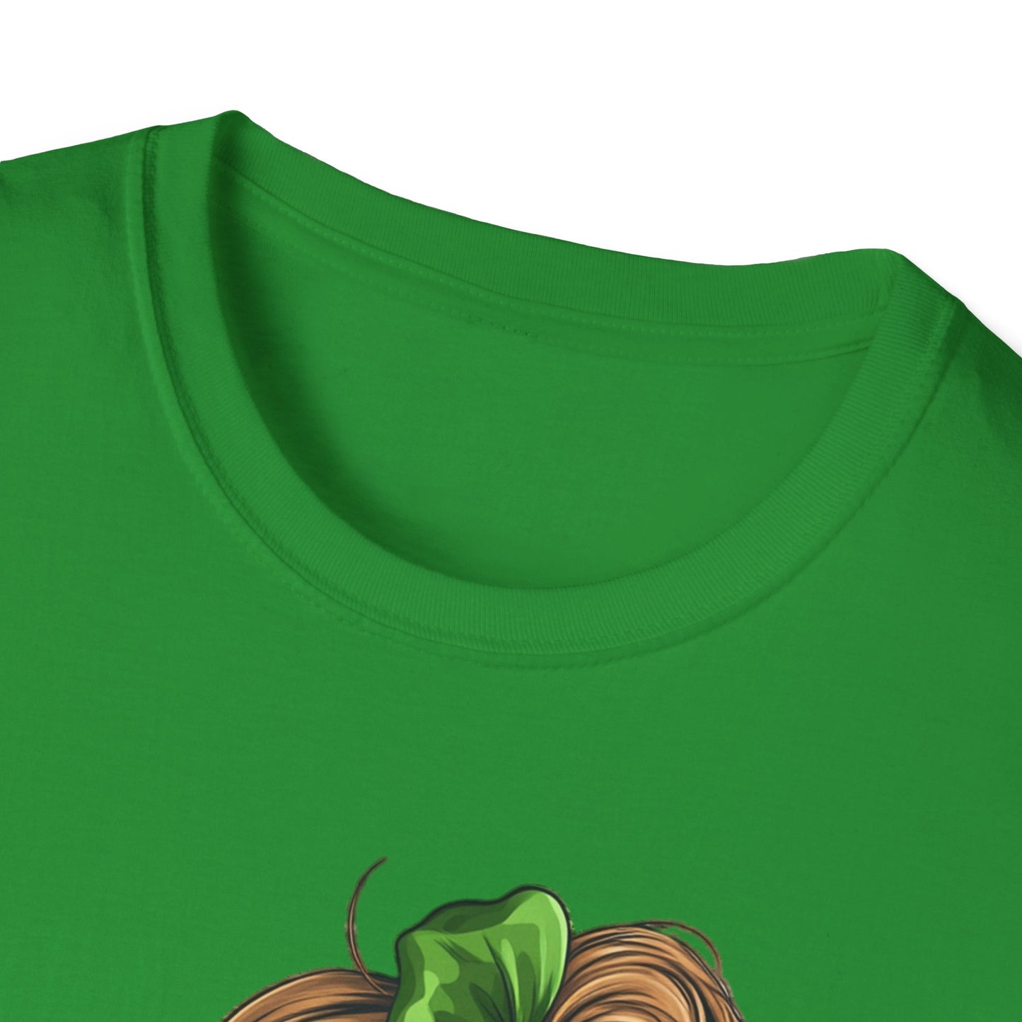 Just a girl Who loves St. Patricks Day Unisex Softstyle T-Shirt