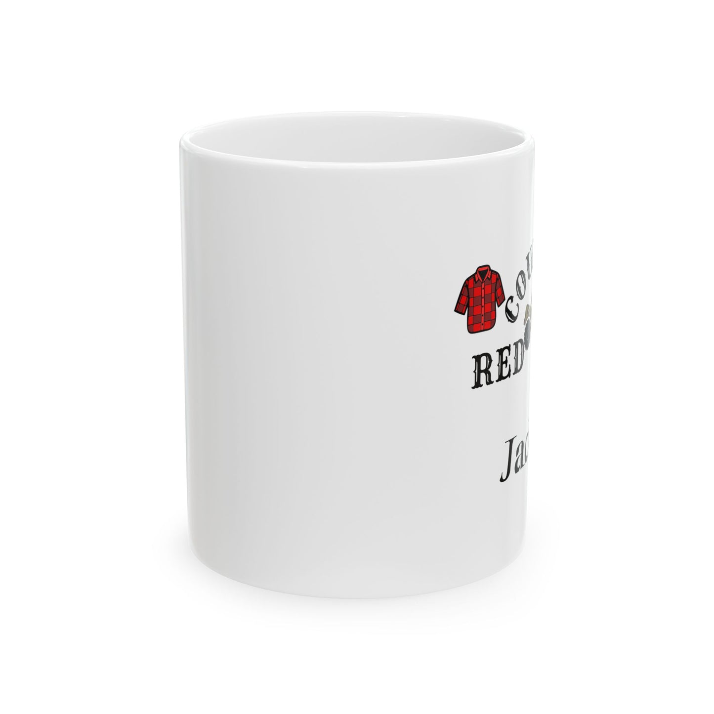 Big Truck Redneck Country Ceramic Mug,