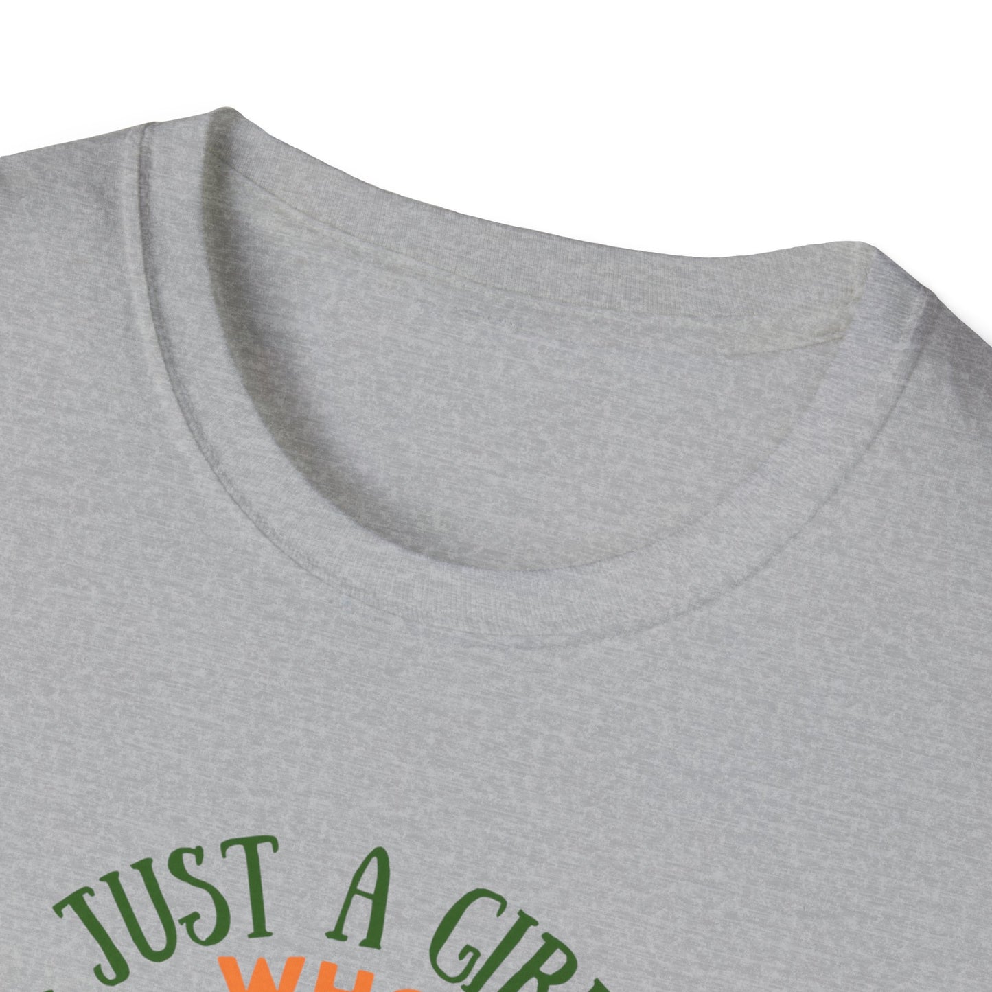 Just a girl Who loves Moscow Mules Unisex Softstyle T-Shirt