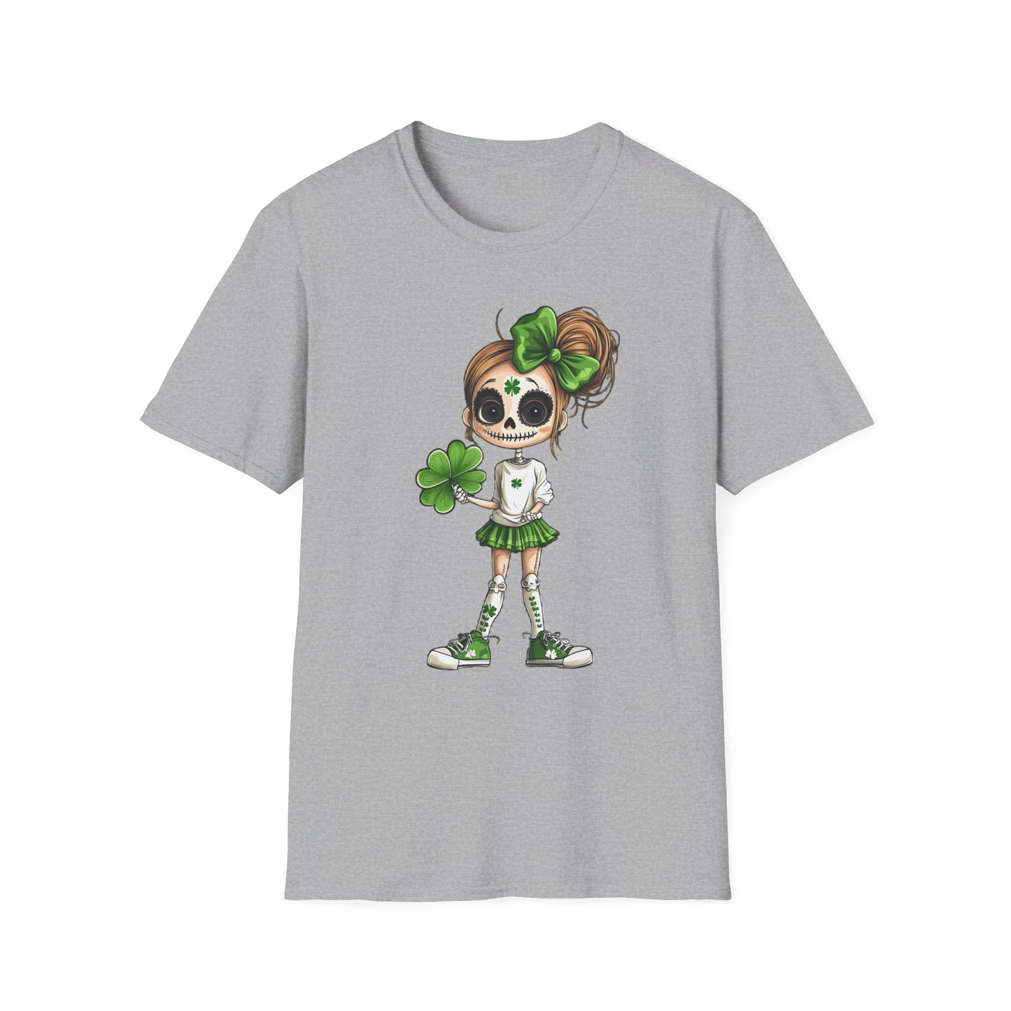 Just a girl Who loves St. Patricks Day Unisex Softstyle T-Shirt