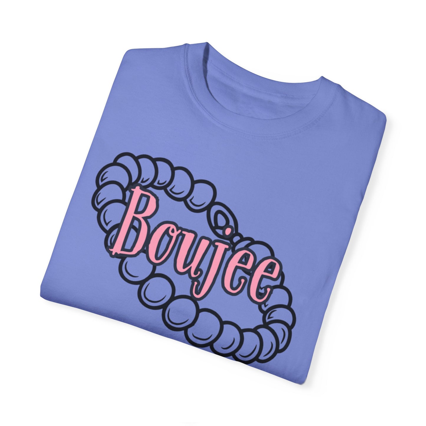 Boujee Pearls, Unisex Garment-Dyed T-shirt