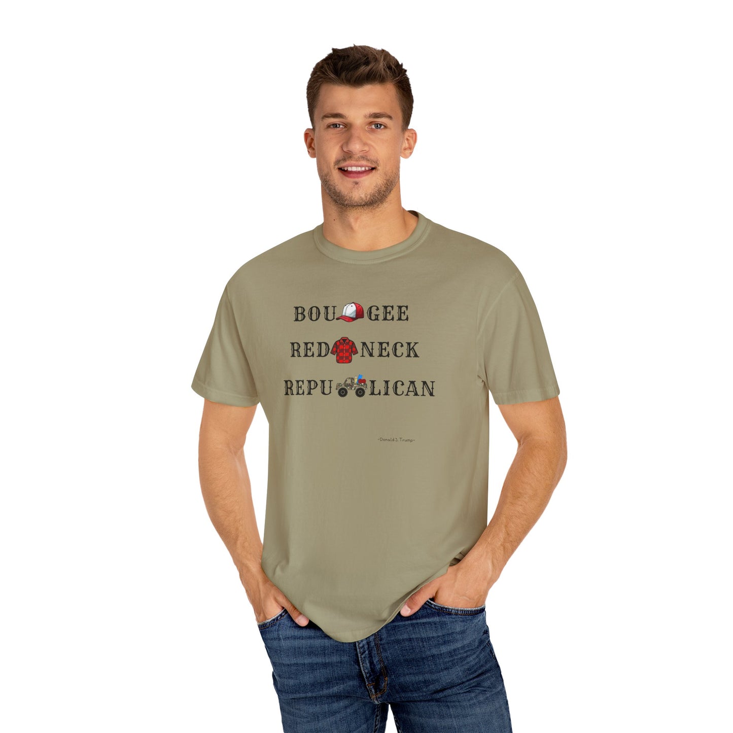 Boujee Country shirt, Unisex Garment-Dyed T-shirt