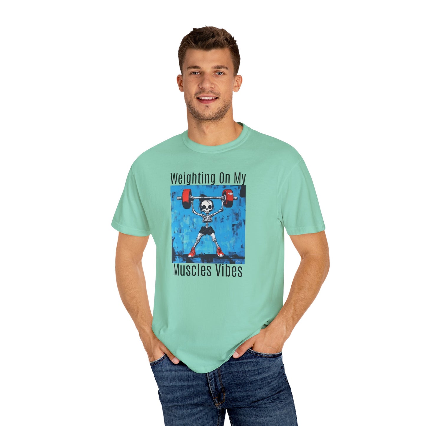 Waiting on my Muscles T-Shirt