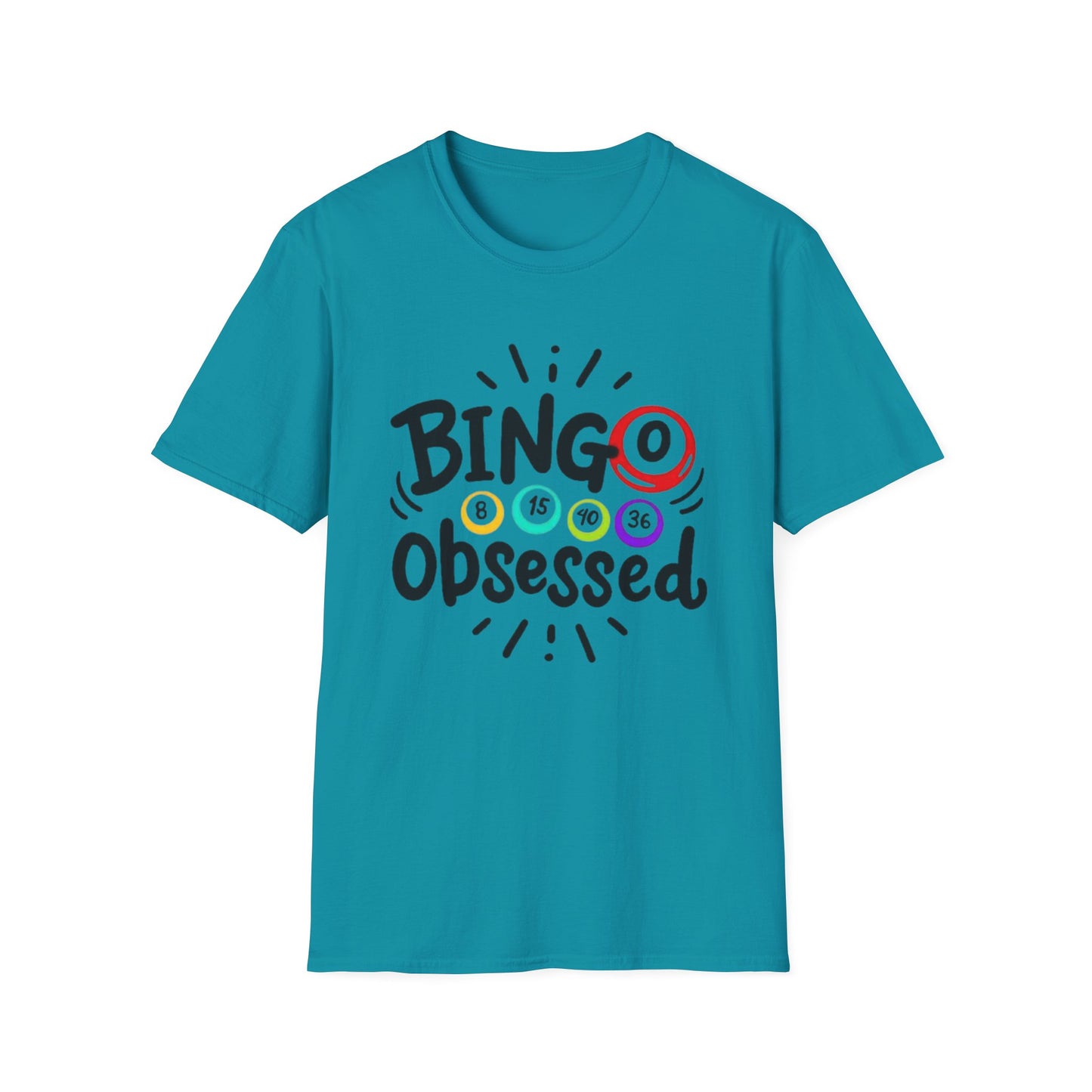 Bingo Obsessed, Unisex Softstyle T-Shirt