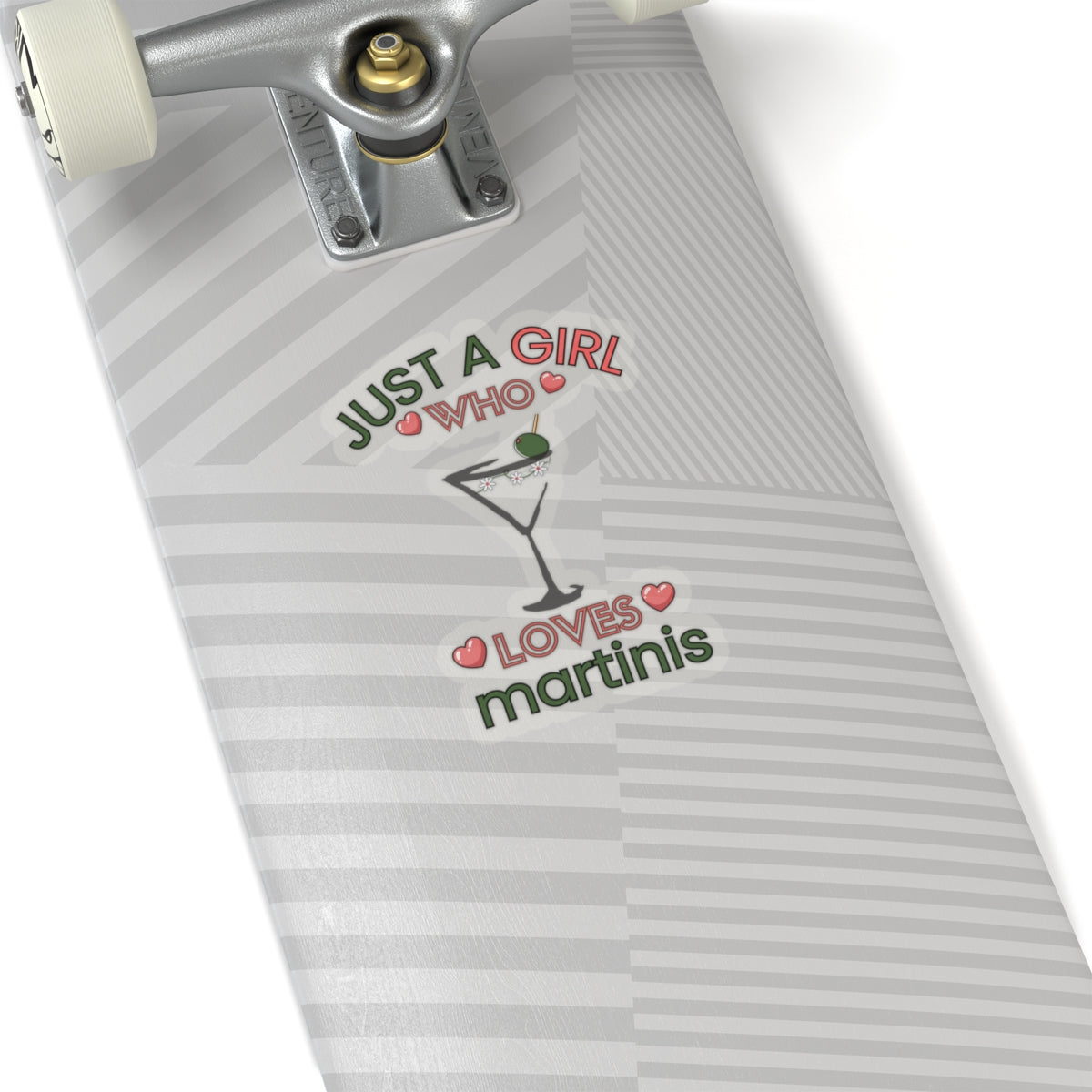 Copy of Just a Girl who love Martinis, Kiss-Cut Stickers