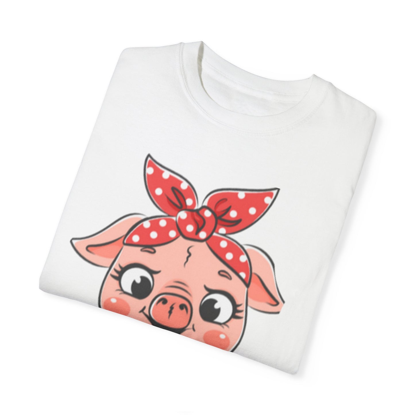 Cute Momma Pig, Unisex Garment-Dyed T-shirt