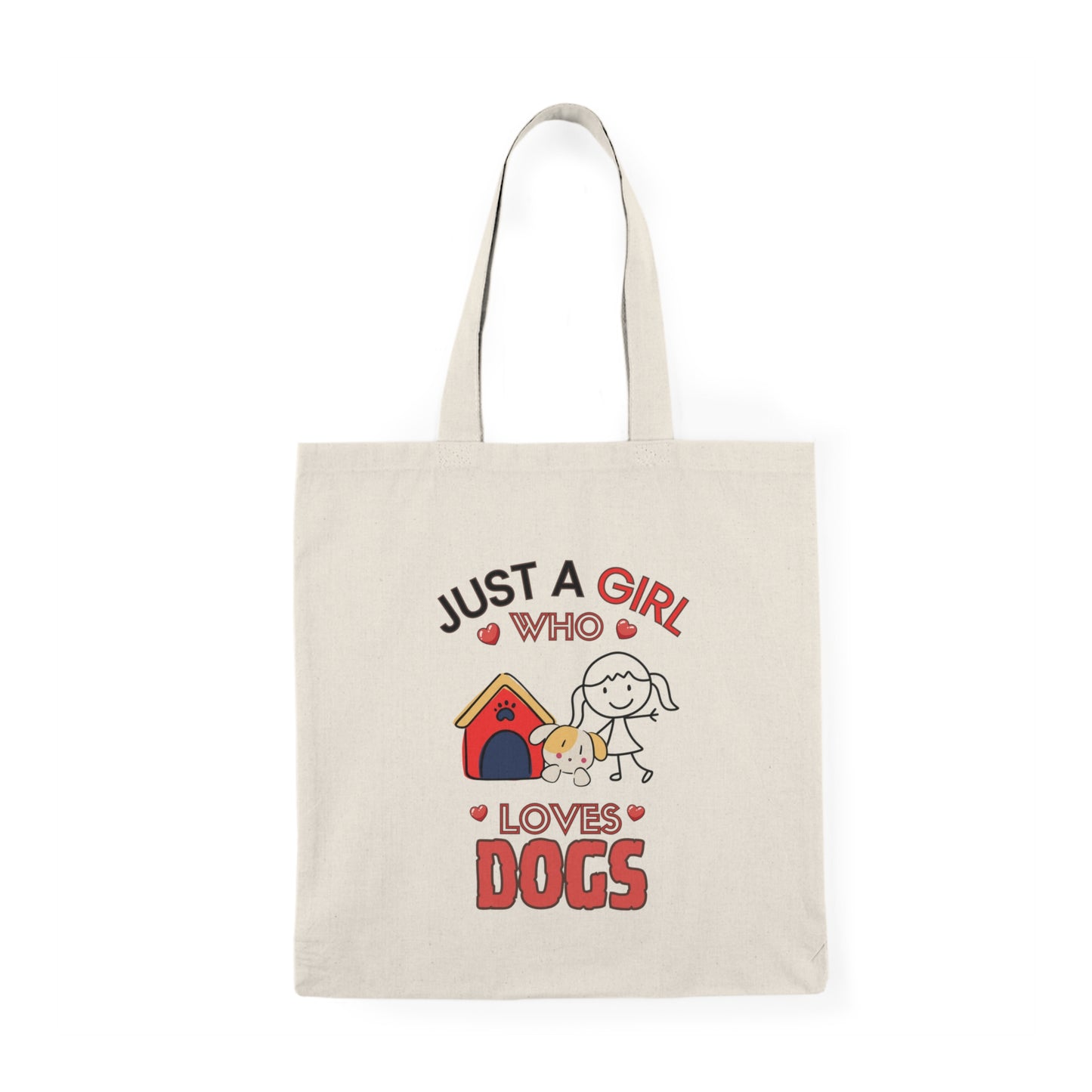 Just a Girl Dogs, Tote