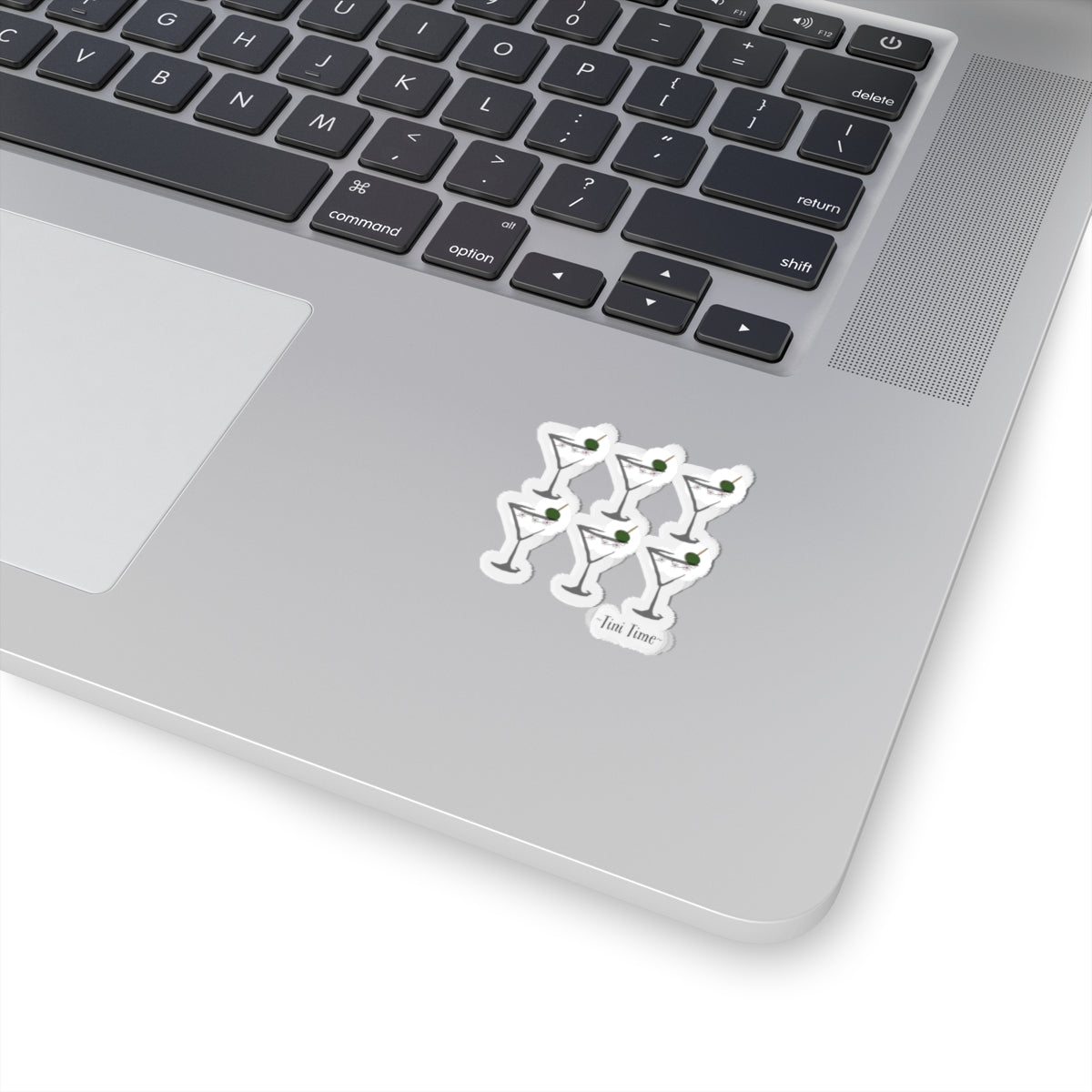 Martini Time, Dirty-Kiss Cut Stickers
