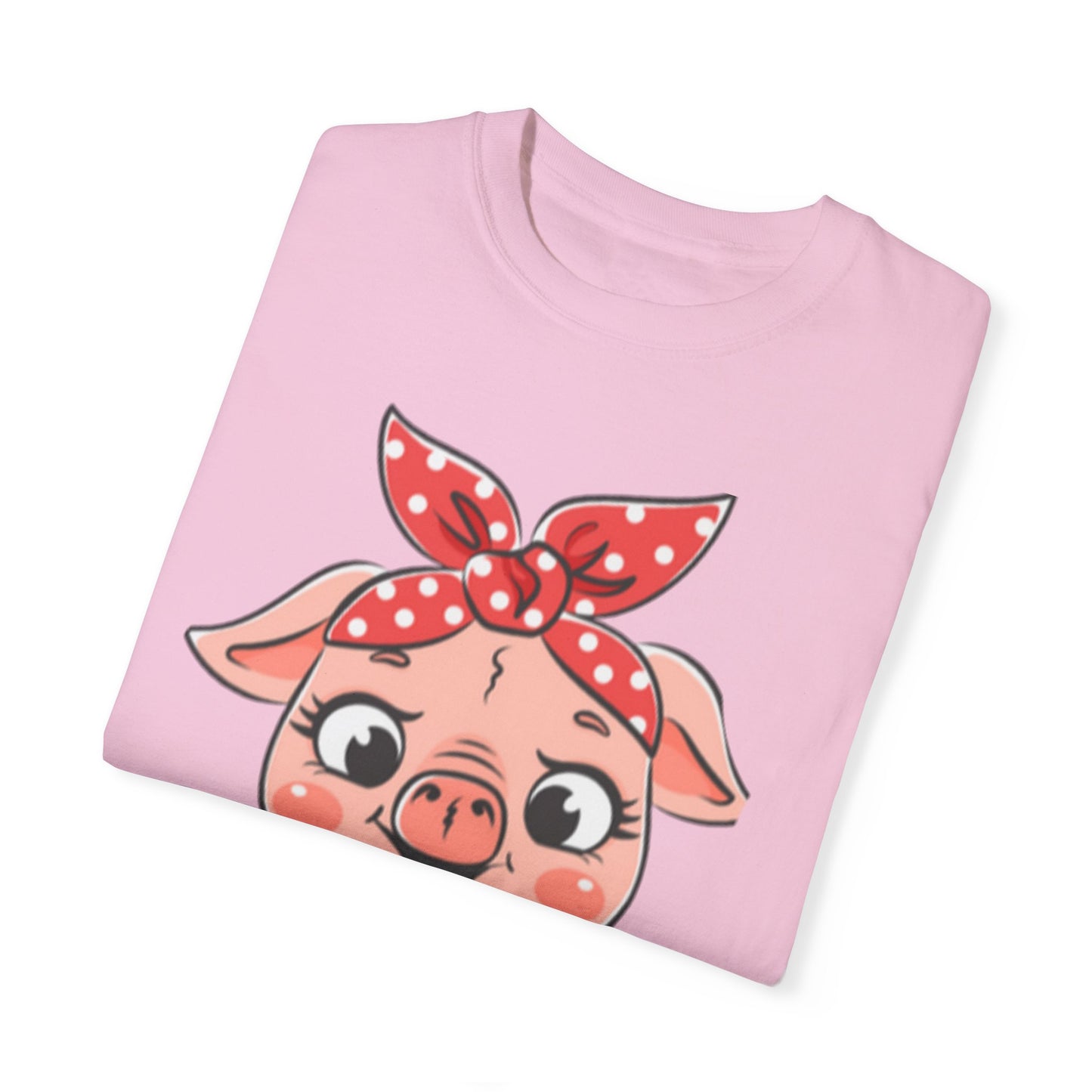 Cute Momma Pig, Unisex Garment-Dyed T-shirt