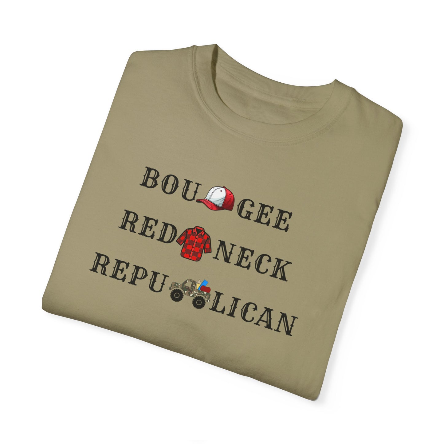 Boujee Country shirt, Unisex Garment-Dyed T-shirt