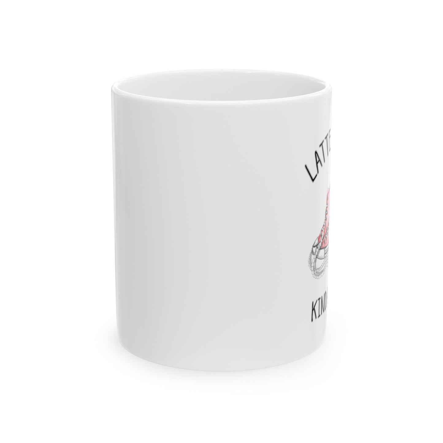 Latte Country Kinda Boujee, Ceramic Mug,