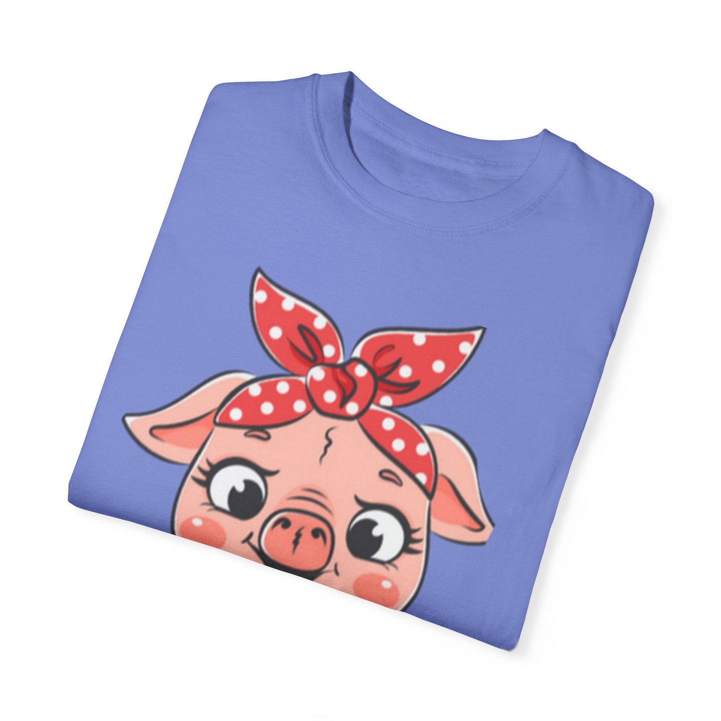 Cute Momma Pig, Unisex Garment-Dyed T-shirt