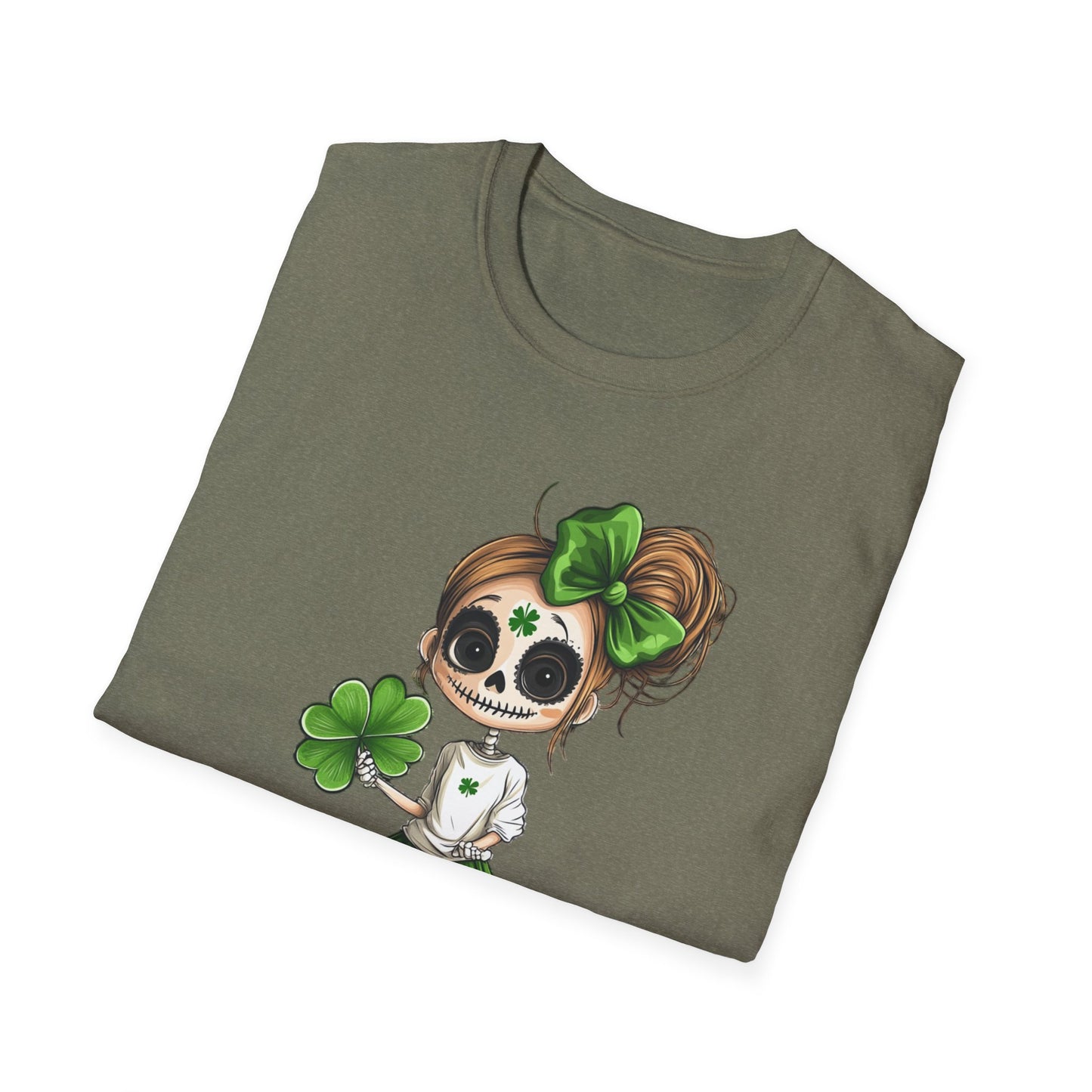 Just a girl Who loves St. Patricks Day Unisex Softstyle T-Shirt