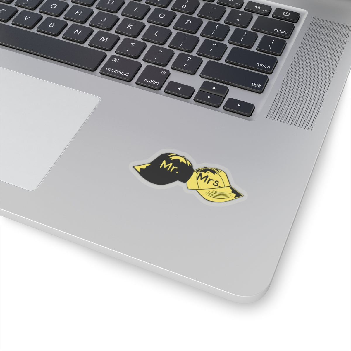 Mr & Mrs Steeler Football, Kiss-Cut Stickers
