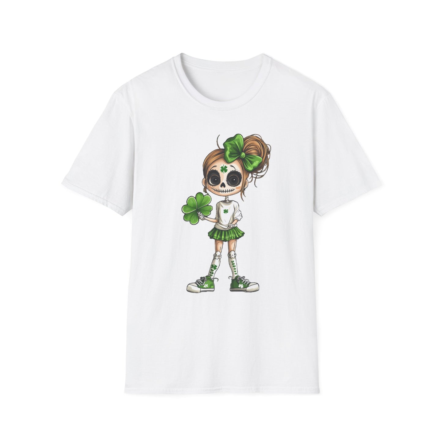 Just a girl Who loves St. Patricks Day Unisex Softstyle T-Shirt