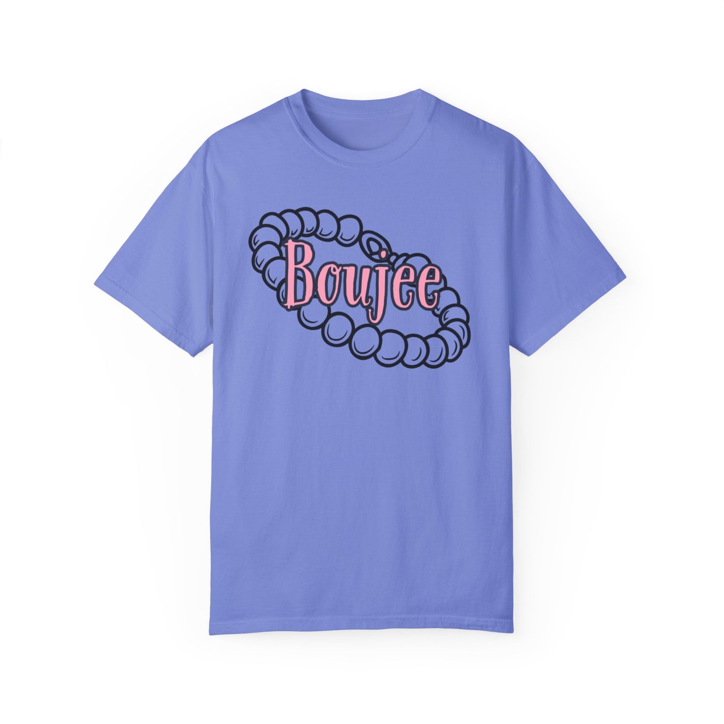 Boujee Pearls, Unisex Garment-Dyed T-shirt