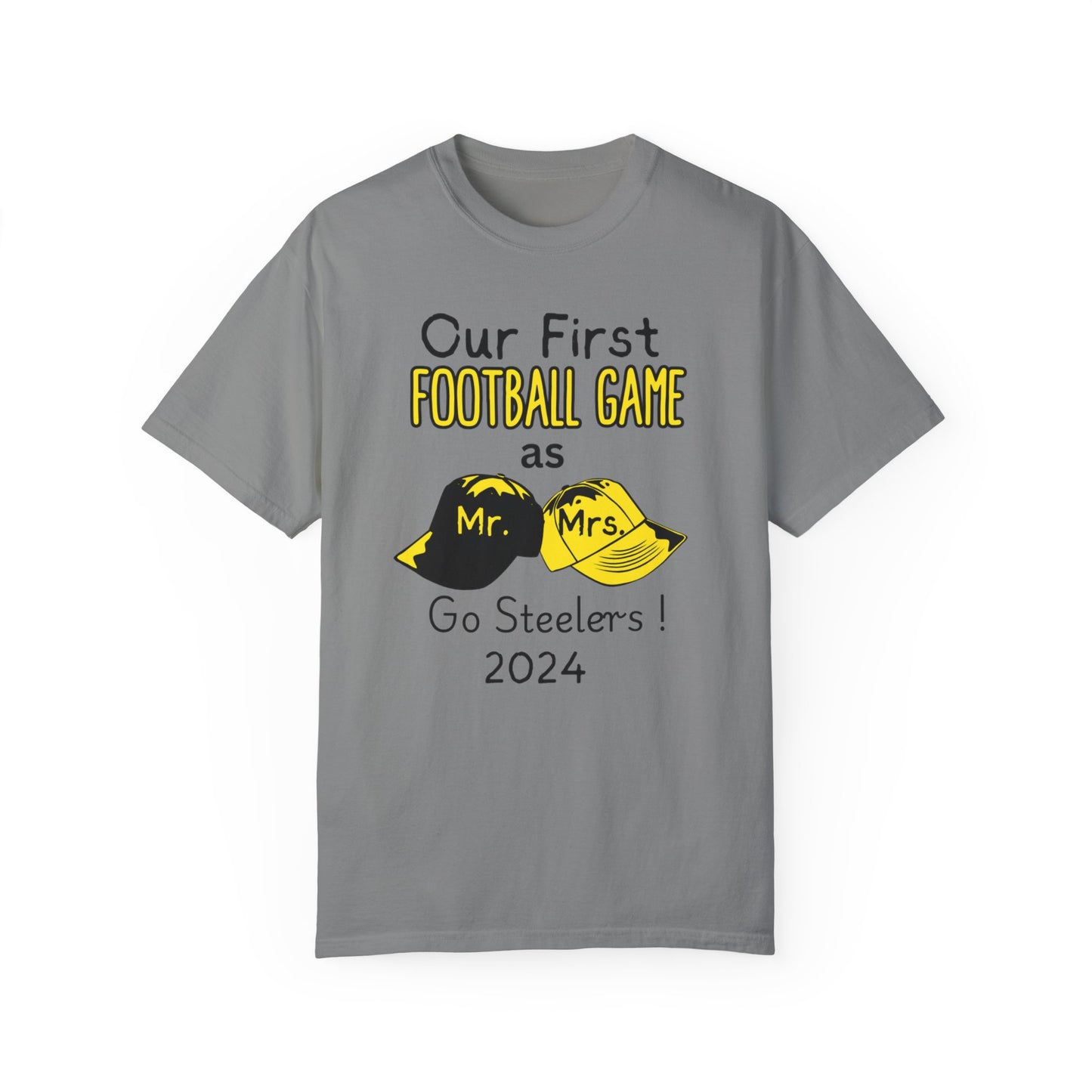 Our First Football Game, Steeler T- Shirt