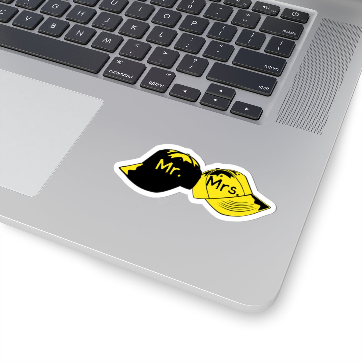 Mr & Mrs Steeler Football, Kiss-Cut Stickers