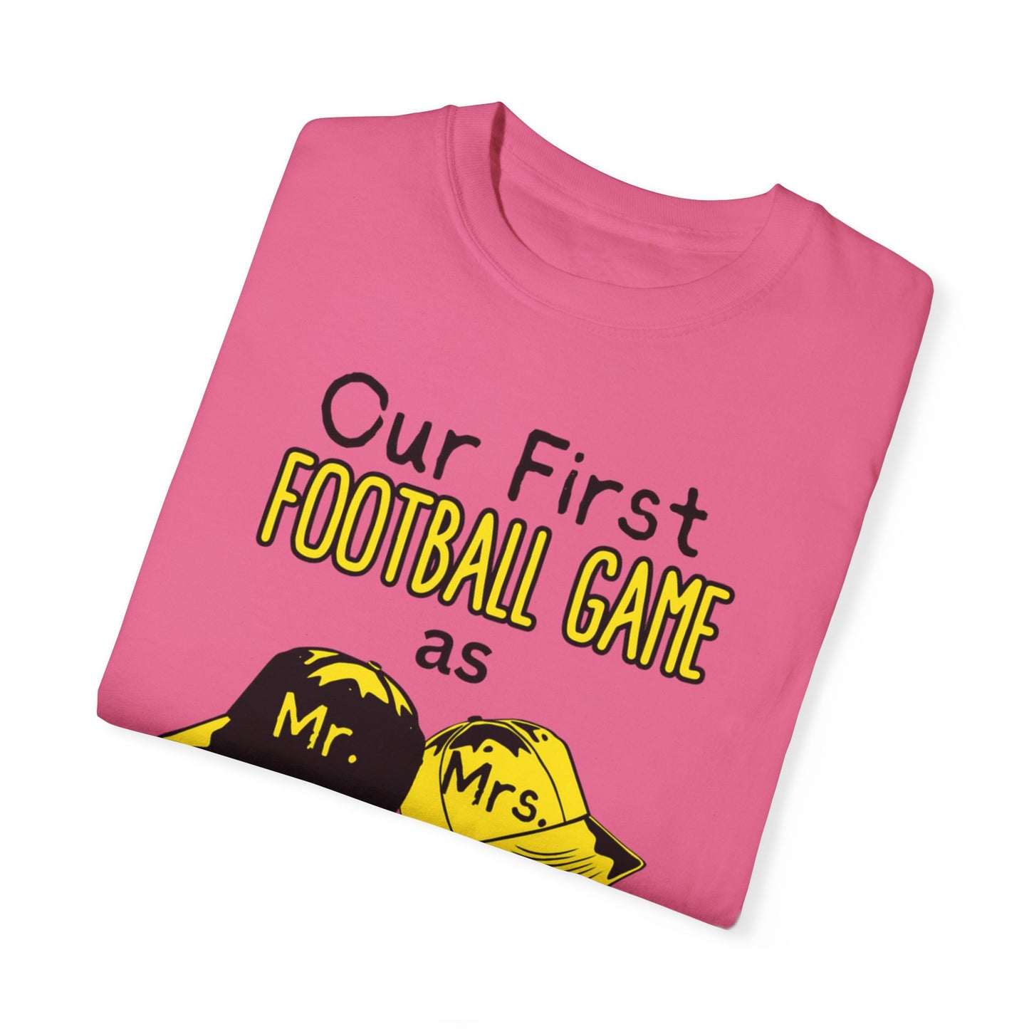 Our First Football Game, Steeler T- Shirt