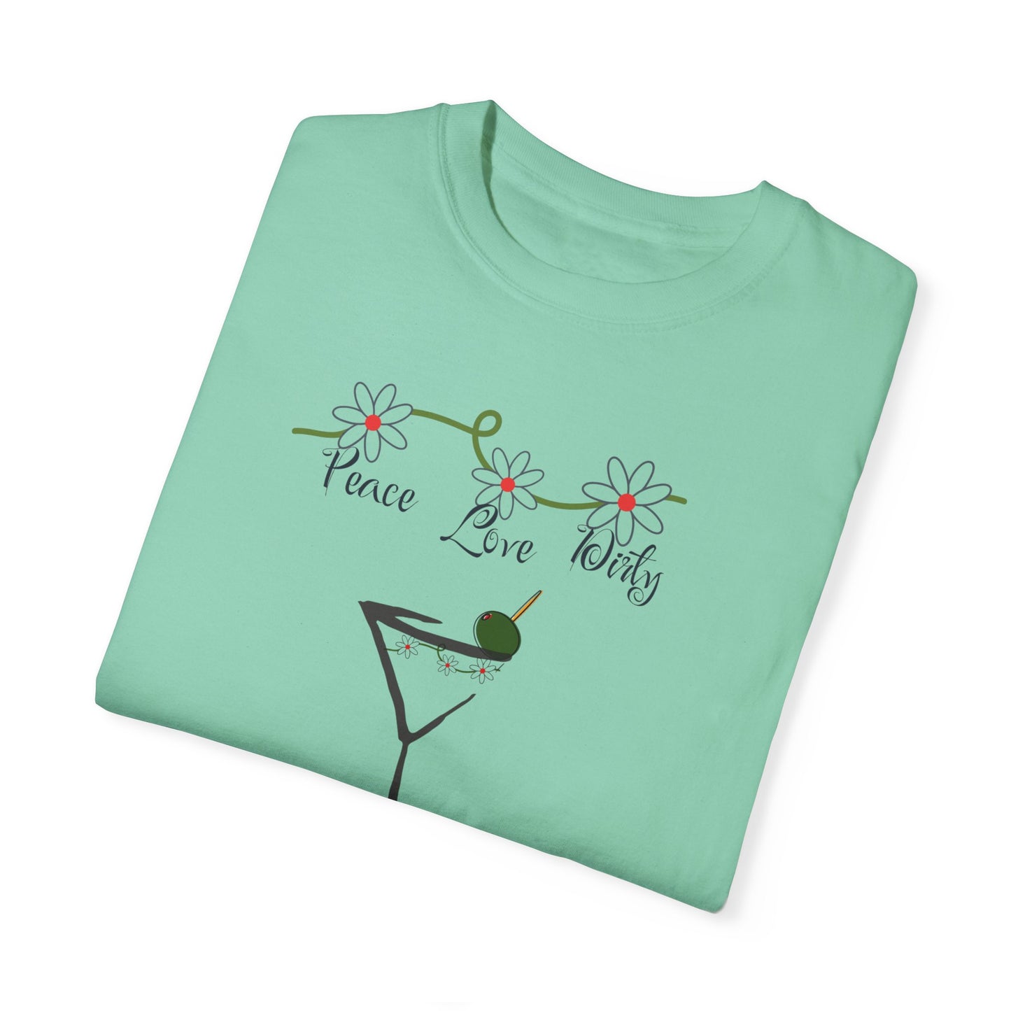 Peace Love and Martinis Collection T- Shirt