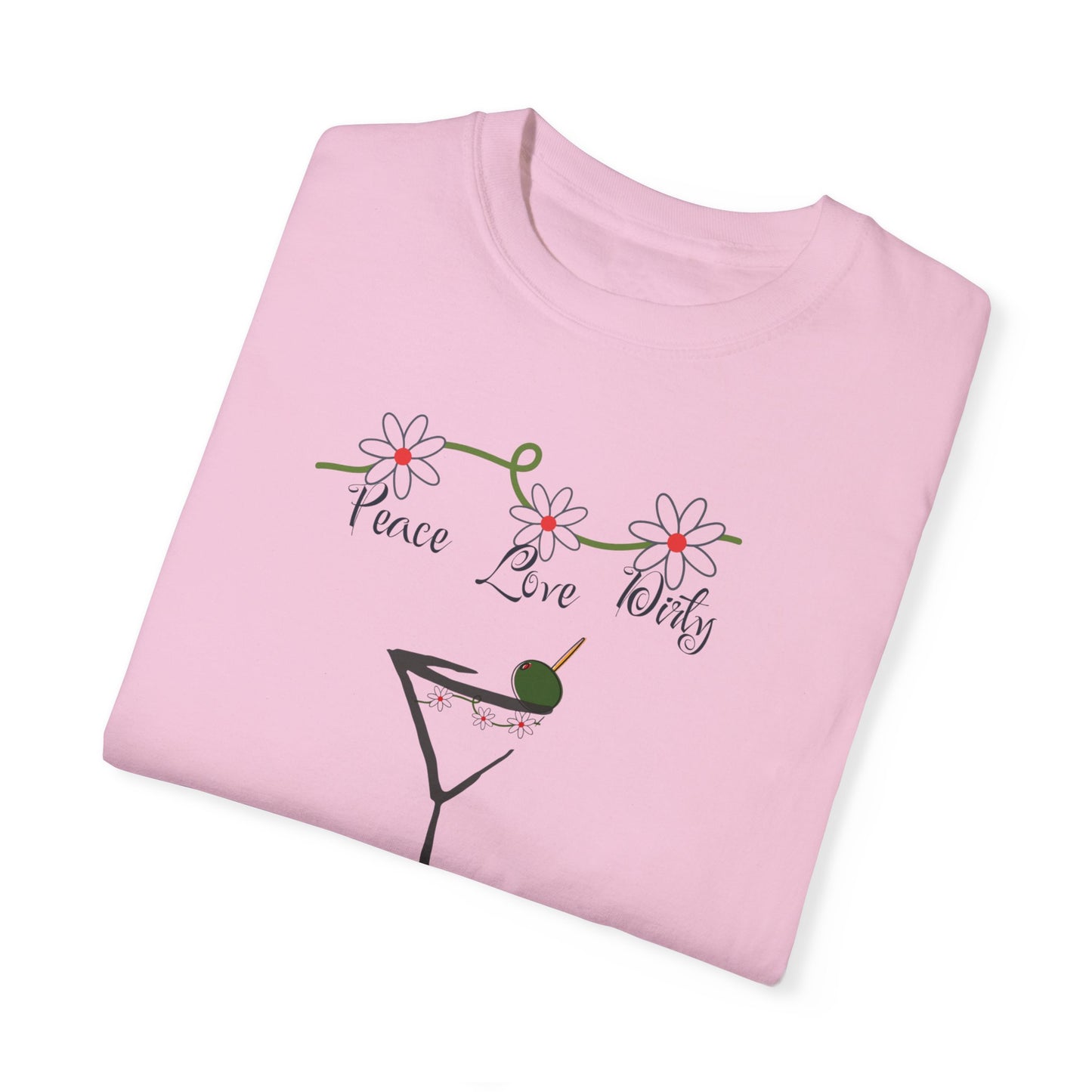 Peace Love and Martinis Collection T- Shirt
