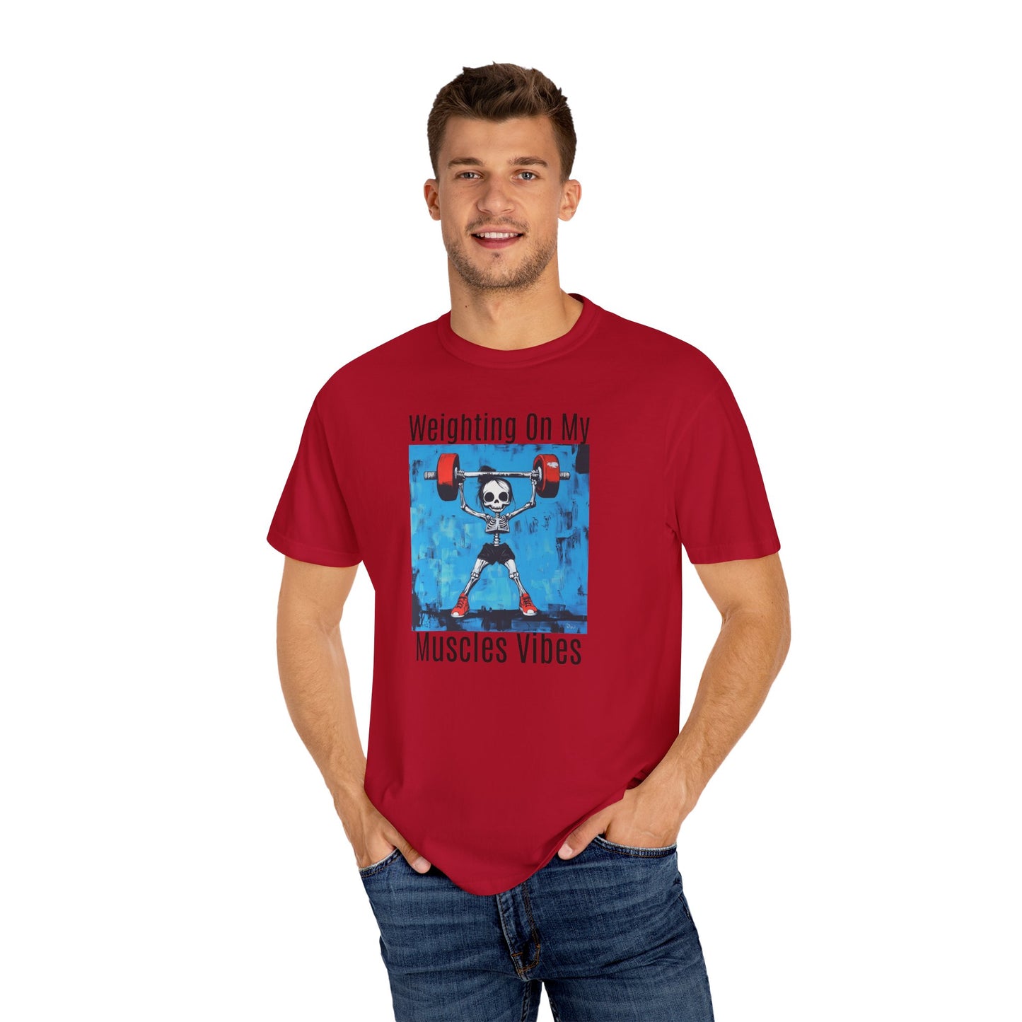 Waiting on my Muscles T-Shirt