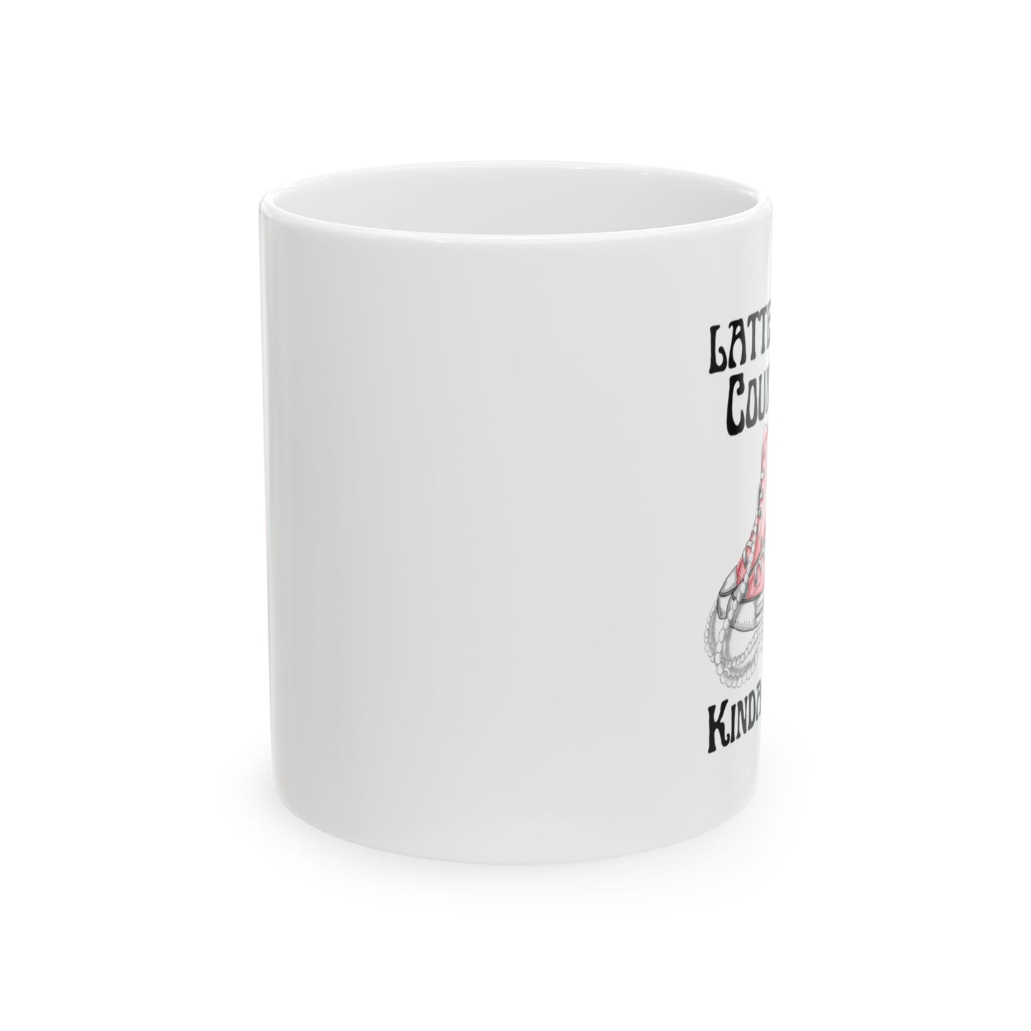 Latte Country Kinda Boujee, Ceramic Mug,