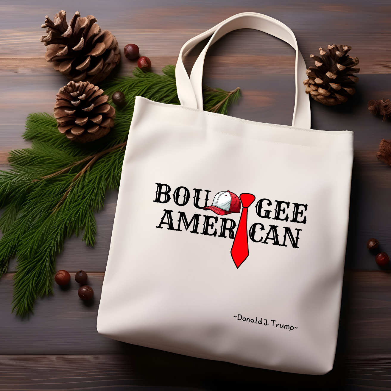 Boujee American Tote
