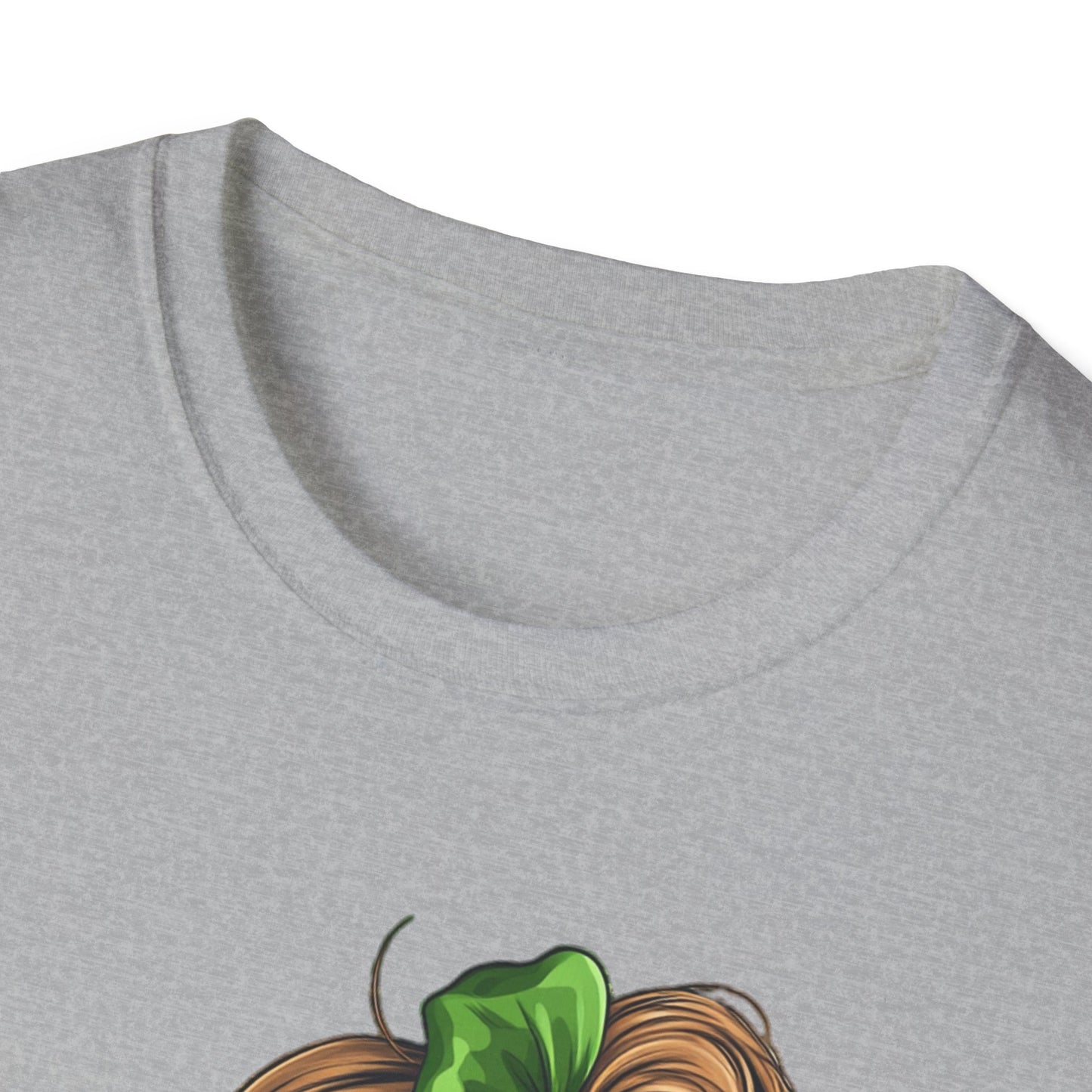 Just a girl Who loves St. Patricks Day Unisex Softstyle T-Shirt