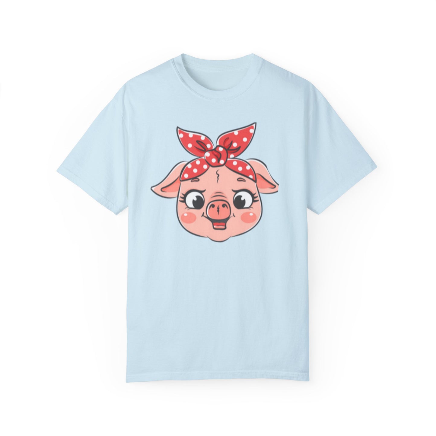 Cute Momma Pig, Unisex Garment-Dyed T-shirt