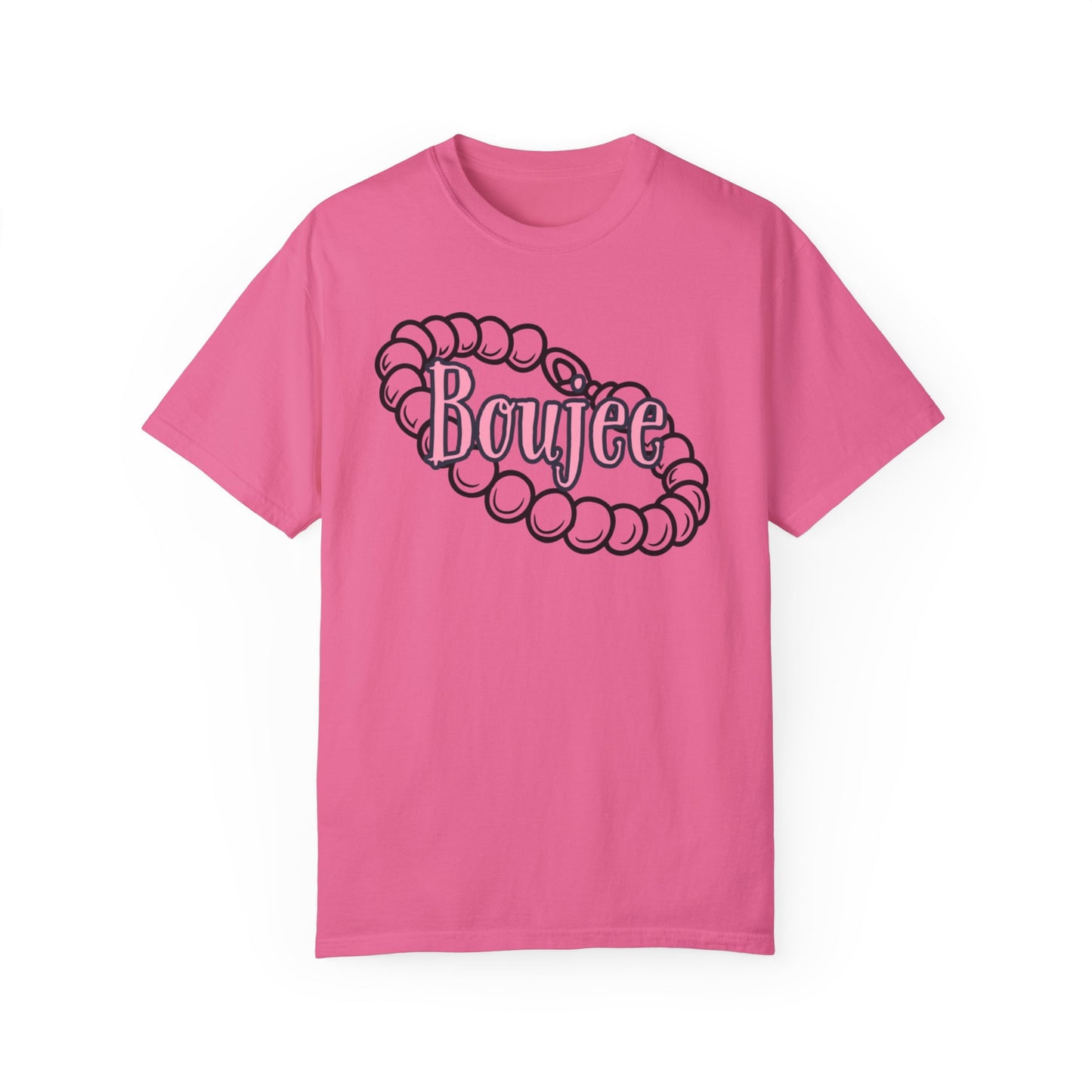 Boujee Pearls, Unisex Garment-Dyed T-shirt
