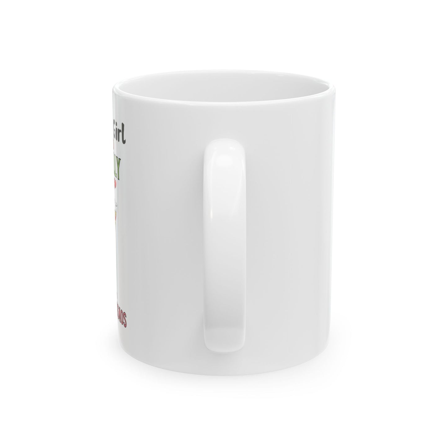 Just a Girl who loves Cosmos, Ceramic Mug, (11oz, 15oz) '