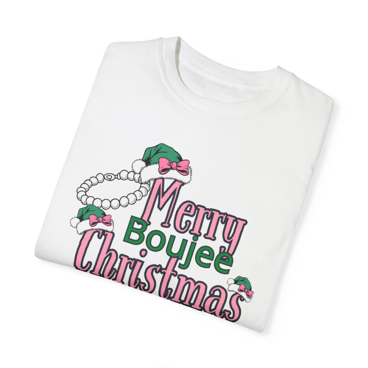 Merry Christmas Boujee Momma T-shirt