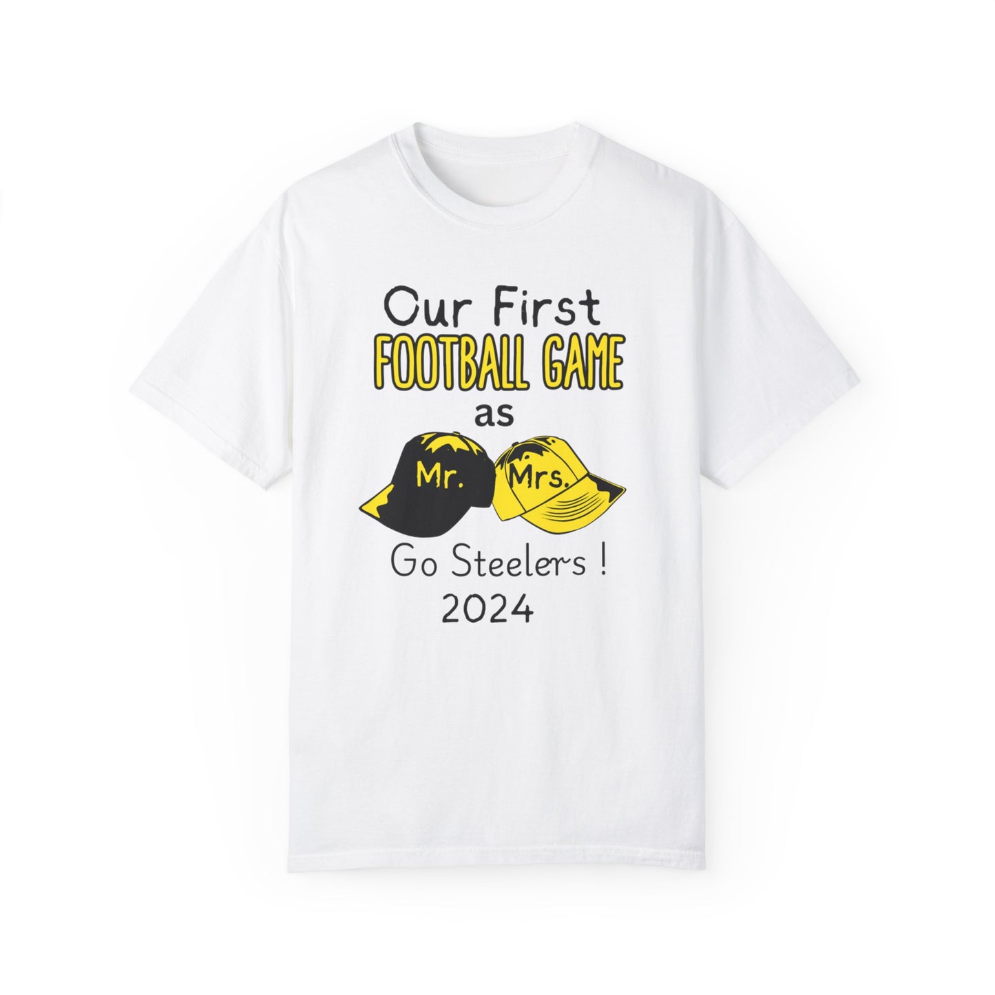 Our First Football Game, Steeler T- Shirt