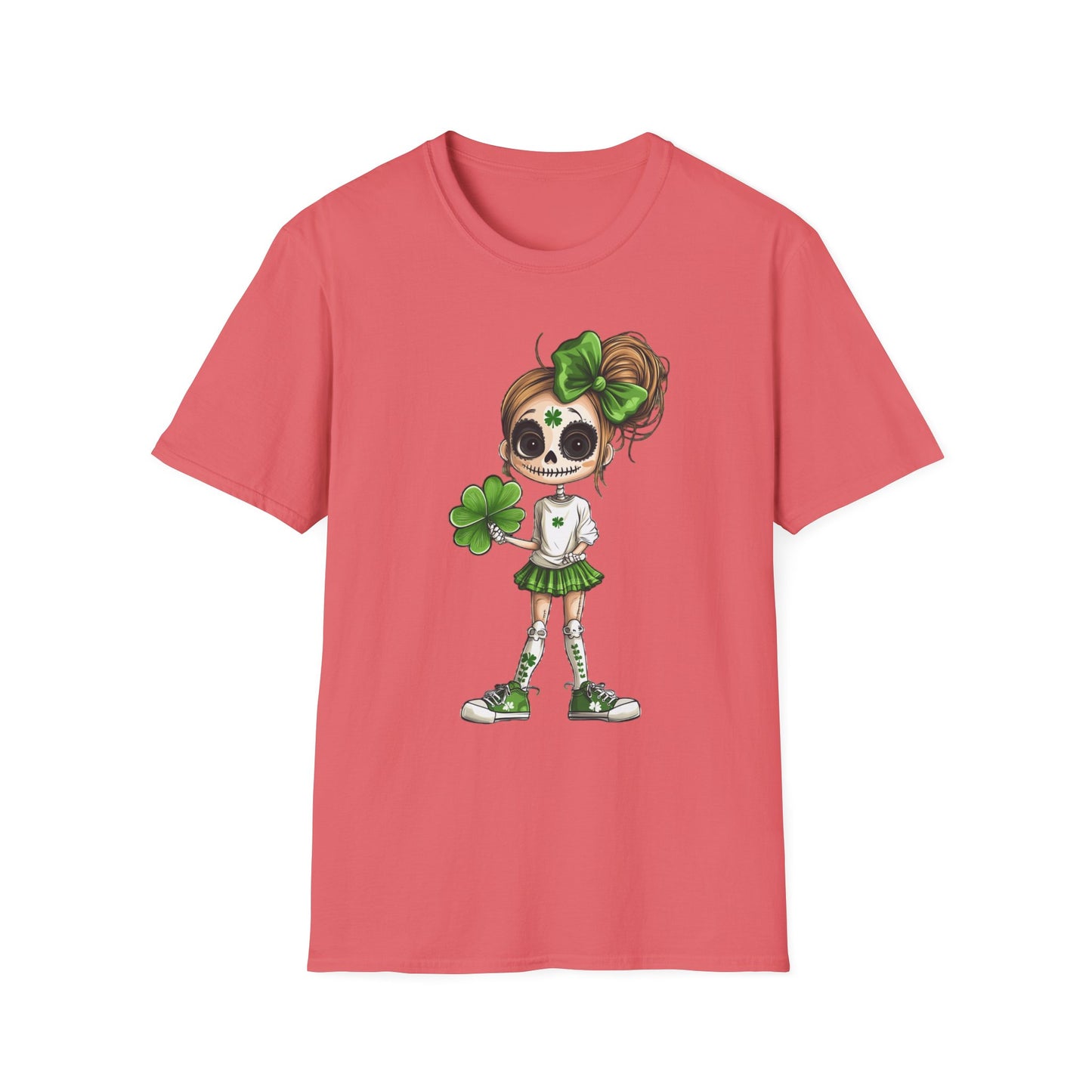 Just a girl Who loves St. Patricks Day Unisex Softstyle T-Shirt