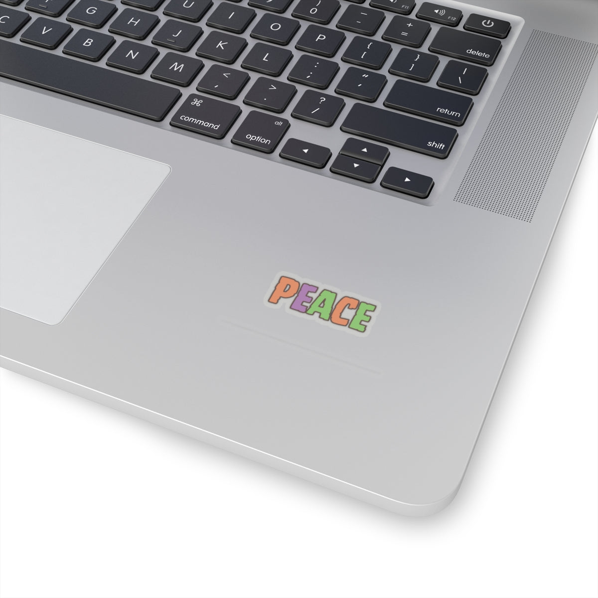 Girl who loves Peace-Cut Stickers