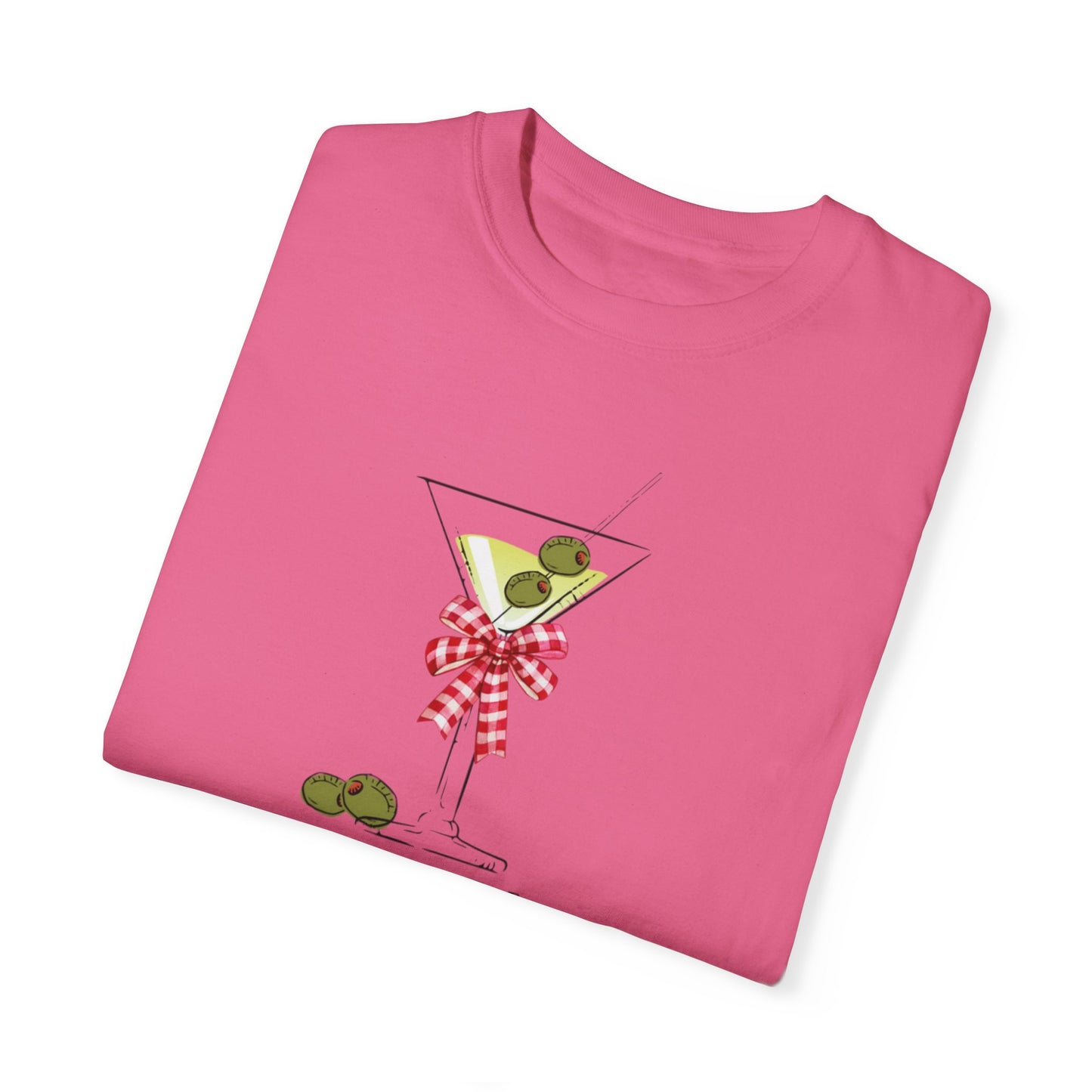 Martini Mom, Unisex Garment-Dyed T-shirt
