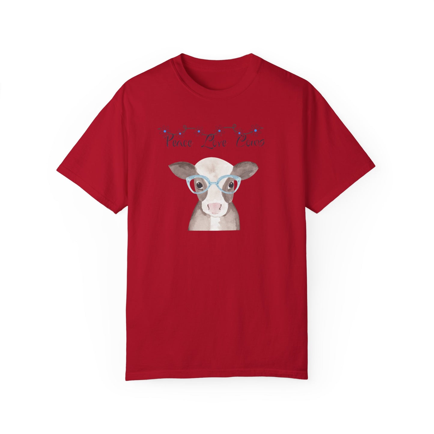 Peace Love and Cows Collection T- Shirt