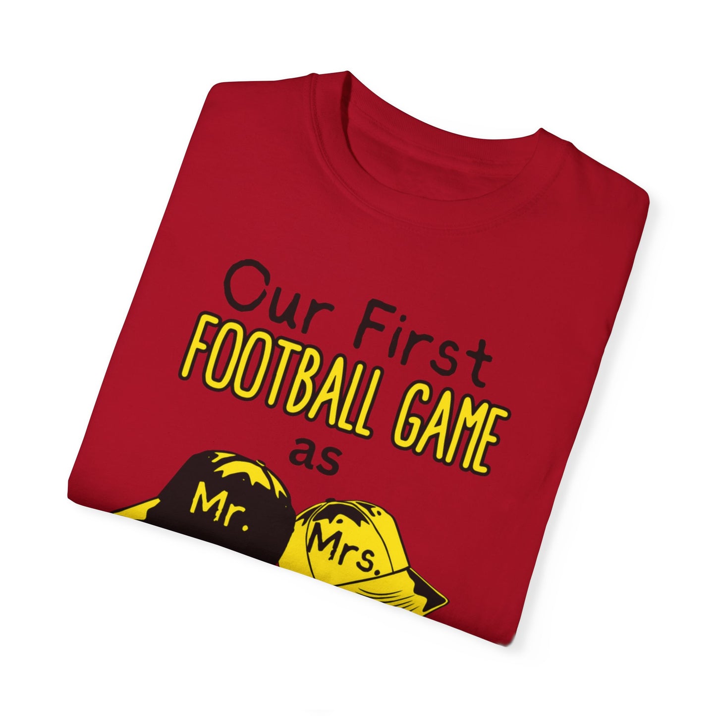 Our First Football Game, Steeler T- Shirt