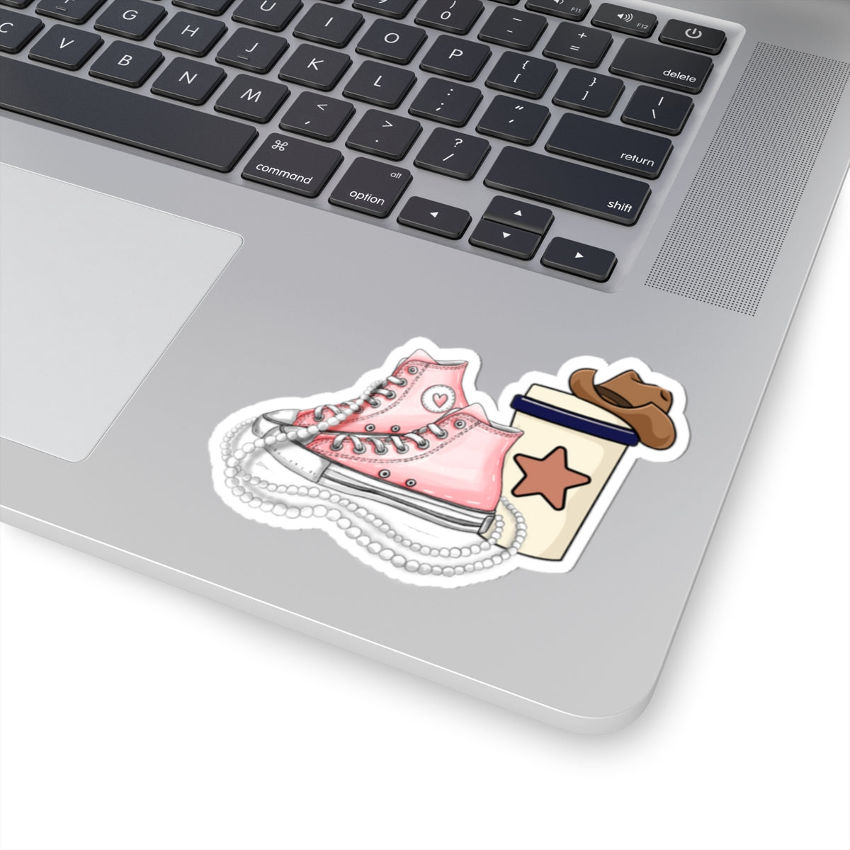 Boujee Shoes and Pearls, Kiss-Cut Stickers