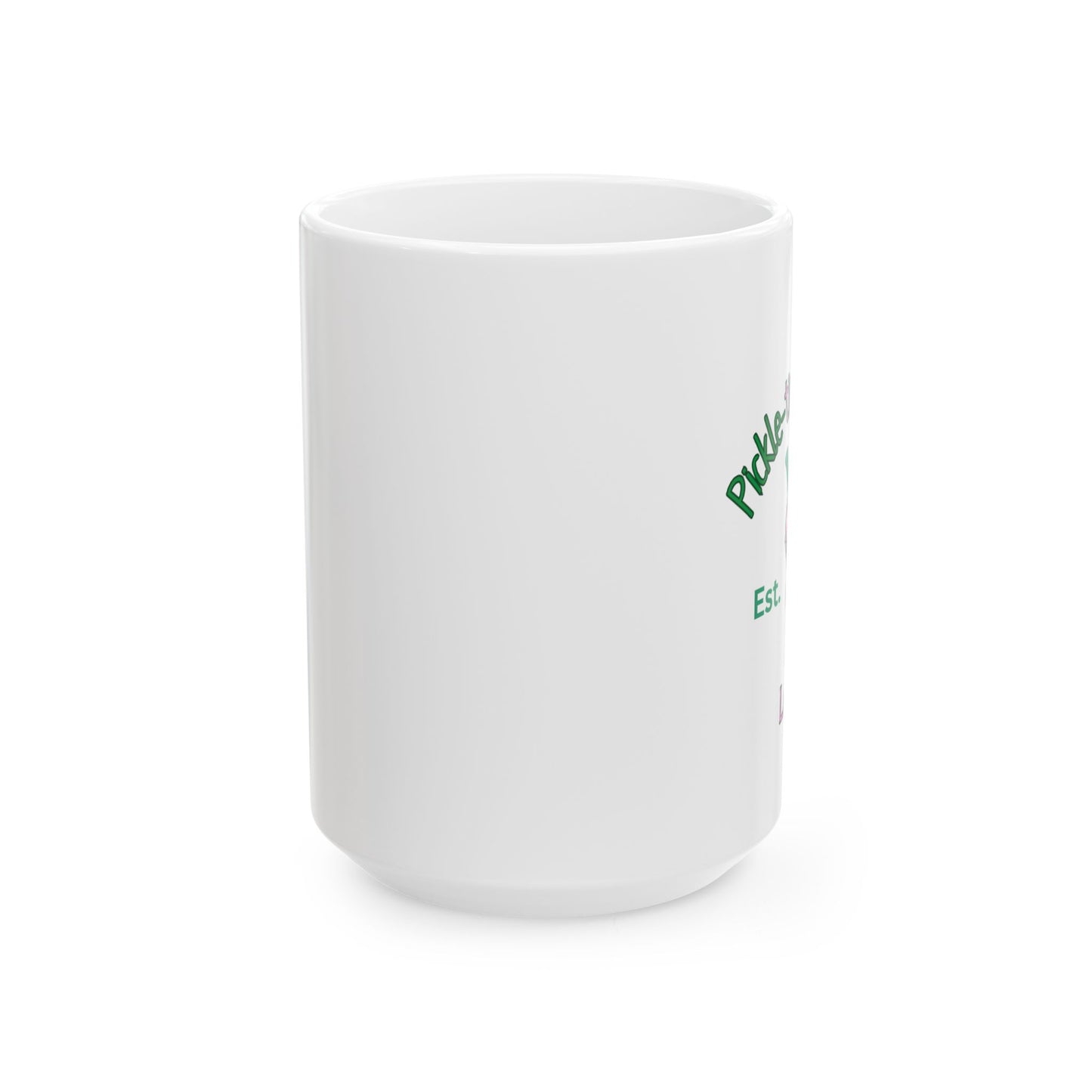 Pickleball, Mr. &Mrs. Ceramic Mug,