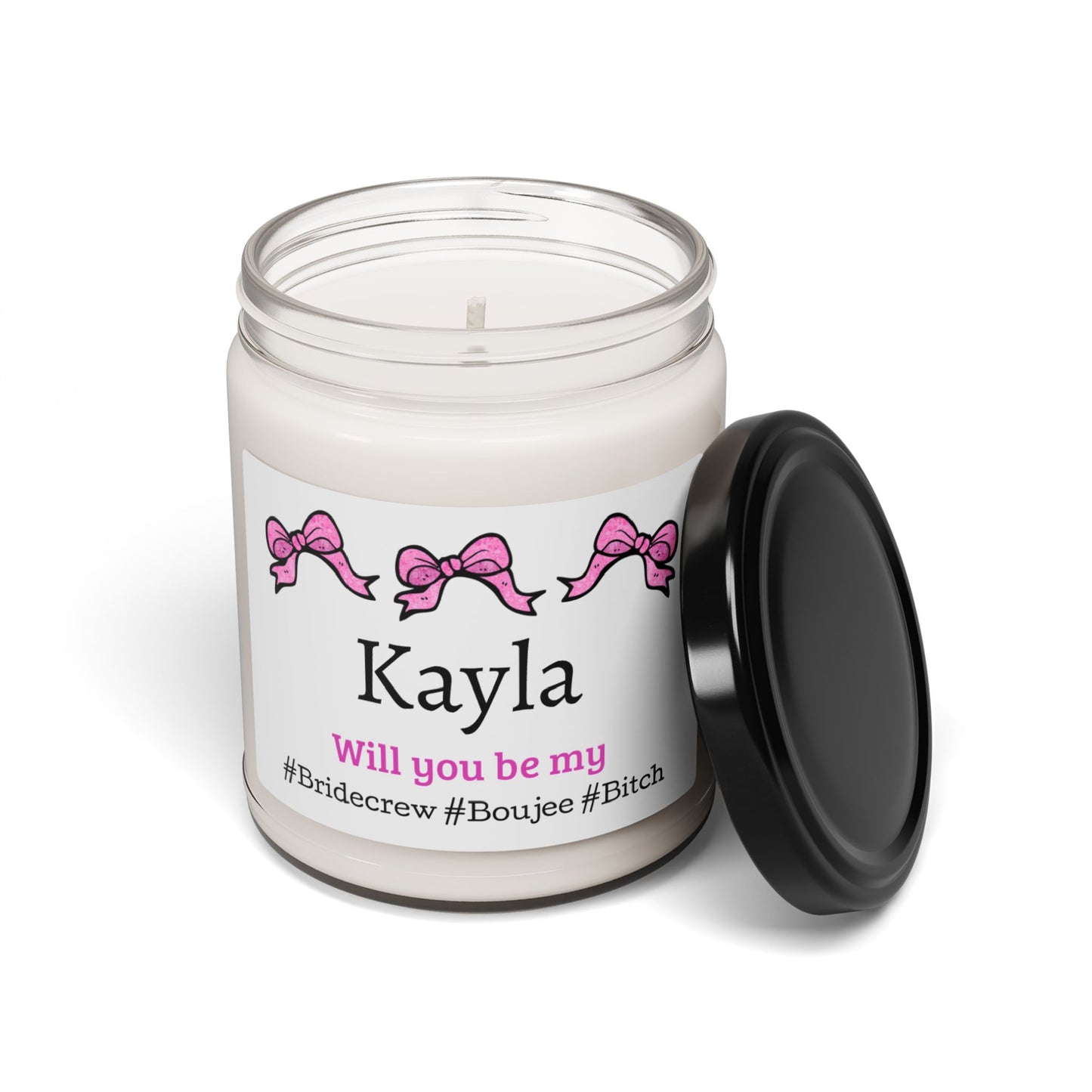 Bridecrew Bach gift Boujee Soy Candle, 9oz