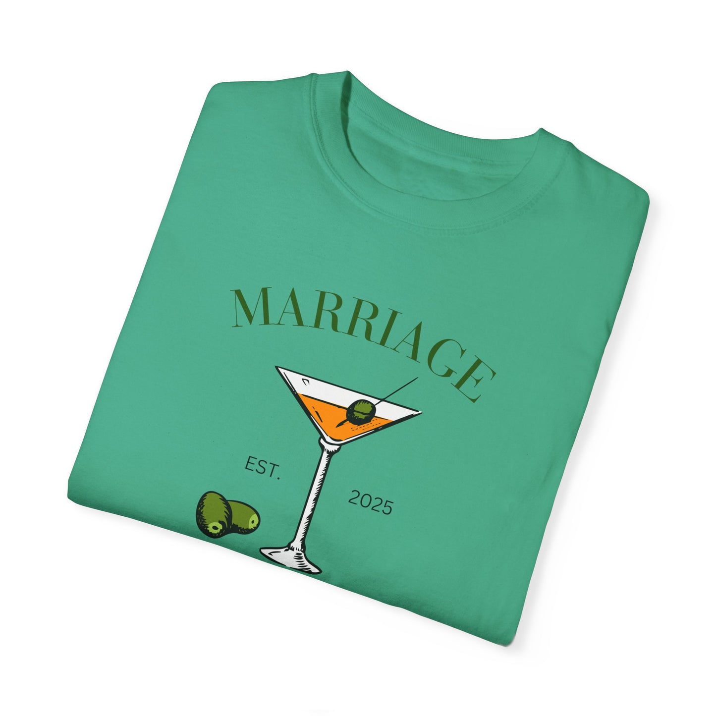 Marriage and Martini Bride to Be T- Shirt