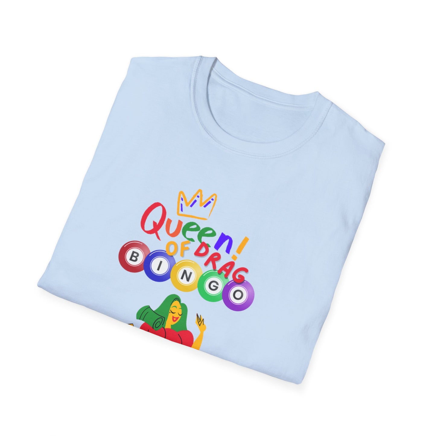 Drag Queen Bingo Obsessed, Unisex Softstyle T-Shirt