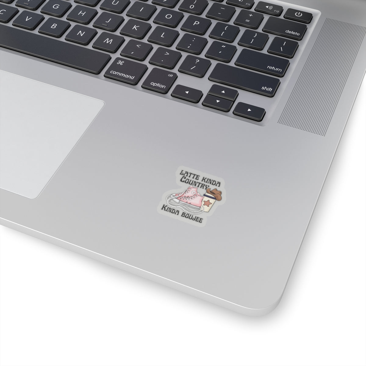 Kinda Country Kinda Boujee, Kiss Cut Stickers